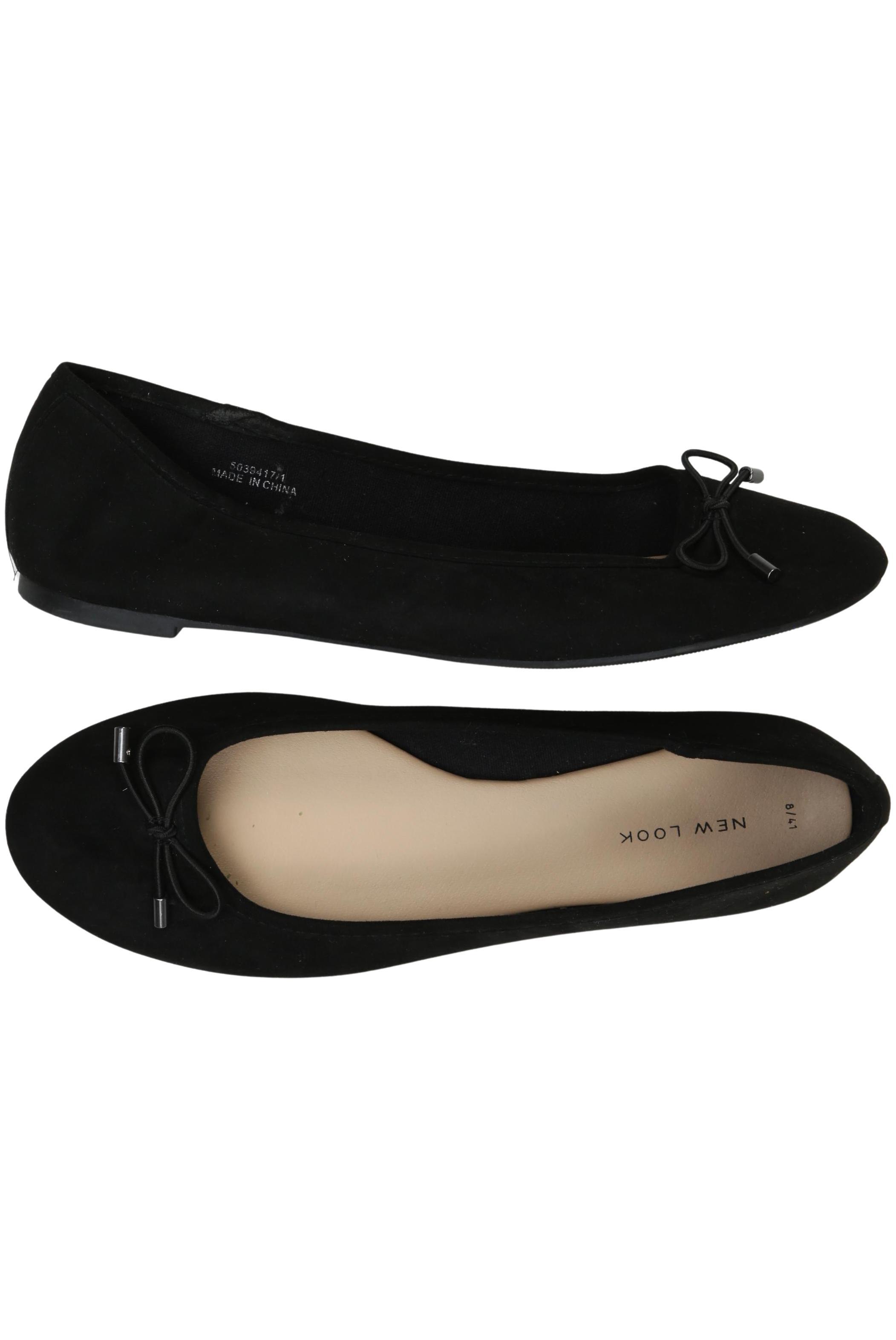 

New Look Damen Ballerinas, schwarz, Gr. 41