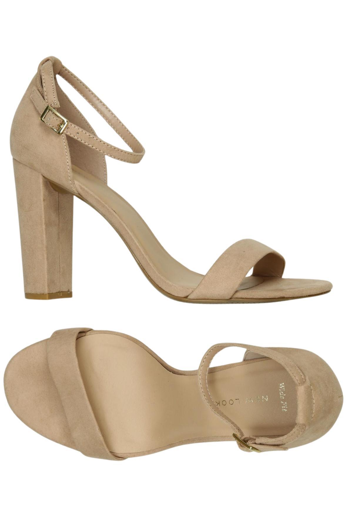 

New Look Damen Sandale, beige, Gr. 40