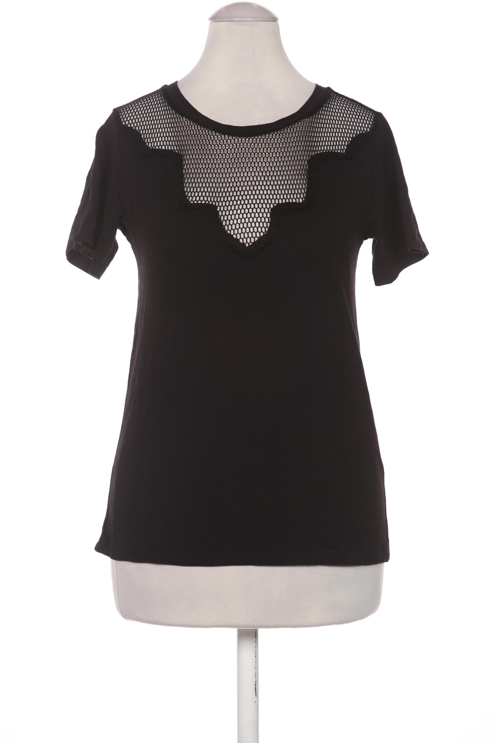 

New Look Damen T-Shirt, schwarz, Gr. 34