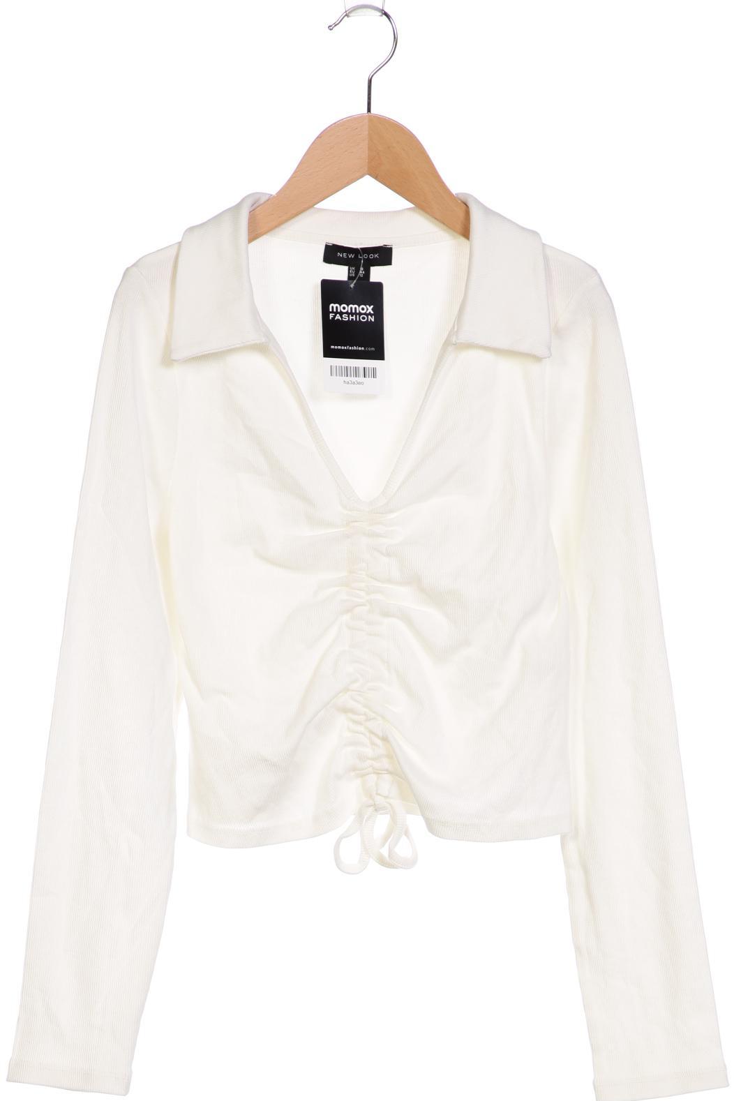 

New Look Damen Langarmshirt, weiß