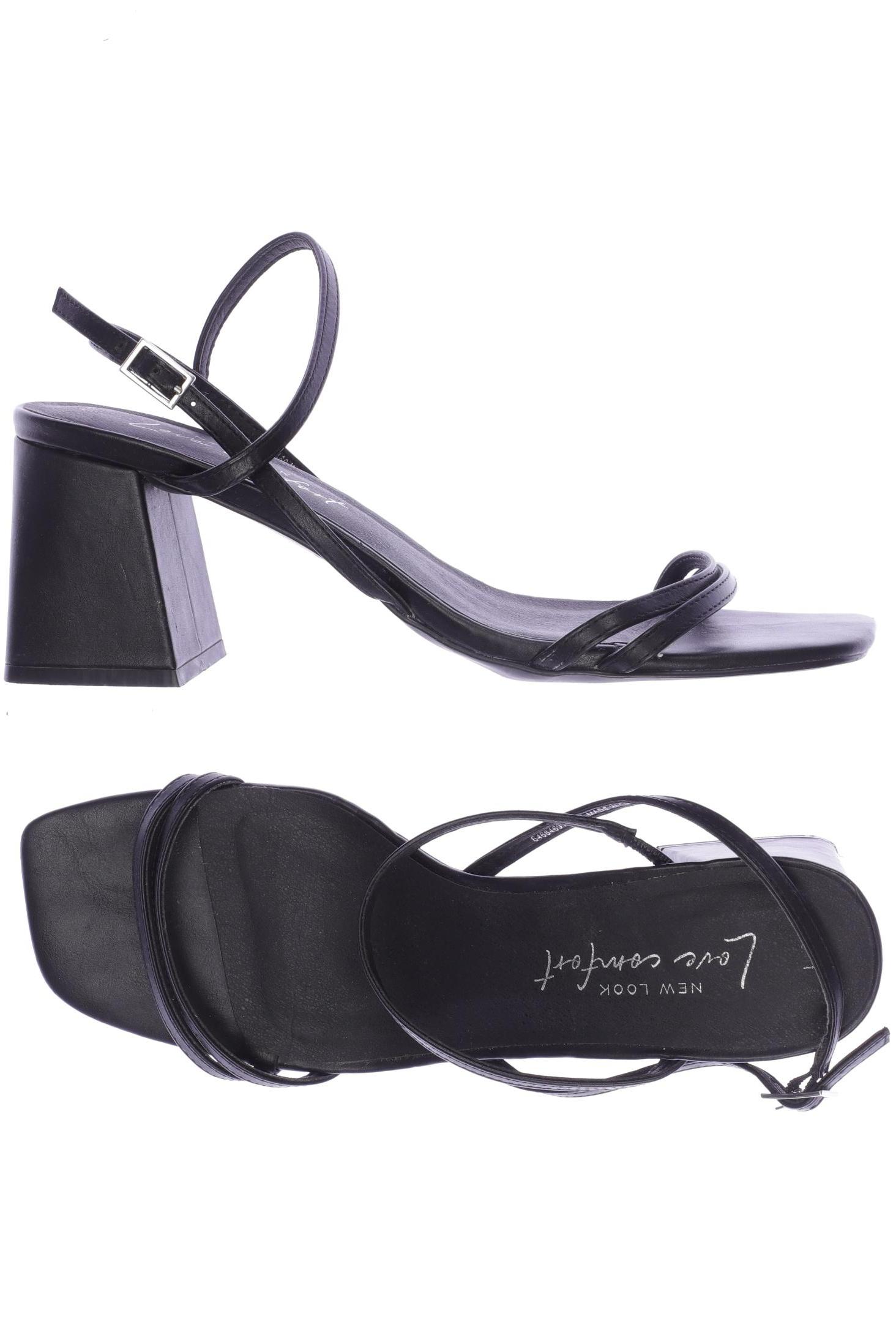

New Look Damen Sandale, schwarz, Gr. 41
