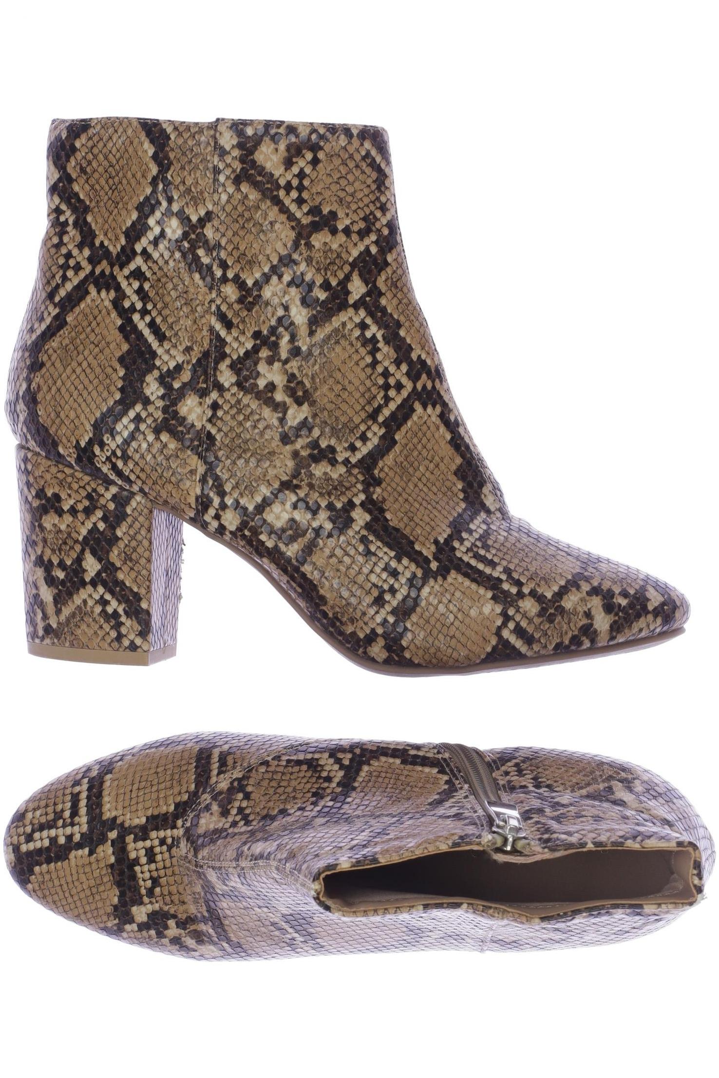 

New Look Damen Stiefelette, beige, Gr. 40