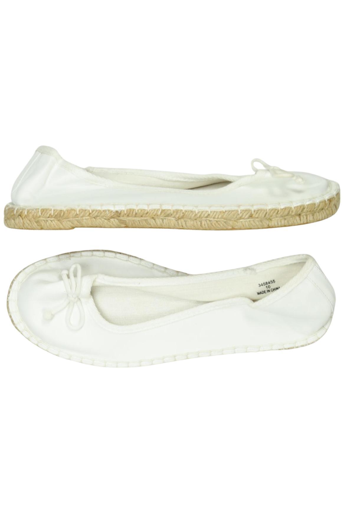 

New Look Damen Ballerinas, weiß, Gr. 42