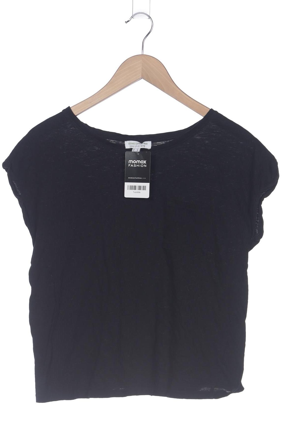 

New Look Damen T-Shirt, schwarz, Gr. 36