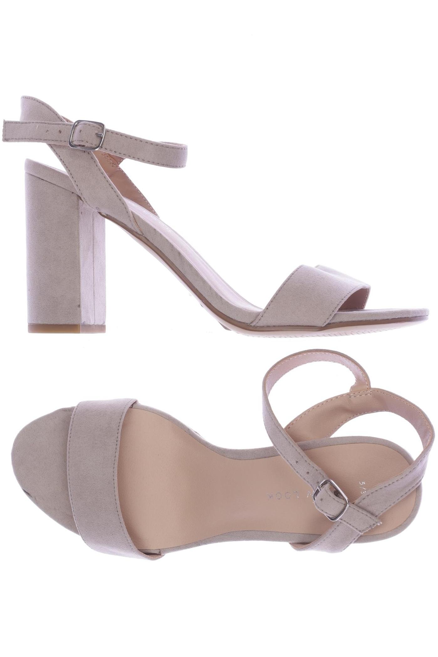 

New Look Damen Sandale, grau, Gr. 38