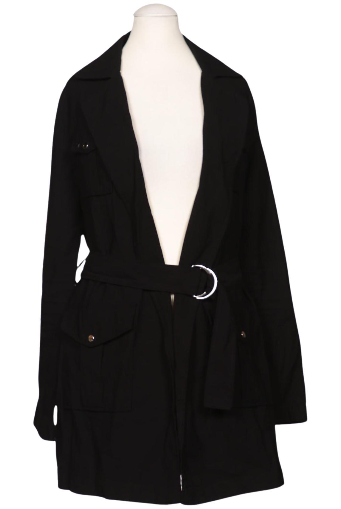 

New Look Damen Mantel, schwarz, Gr. 34