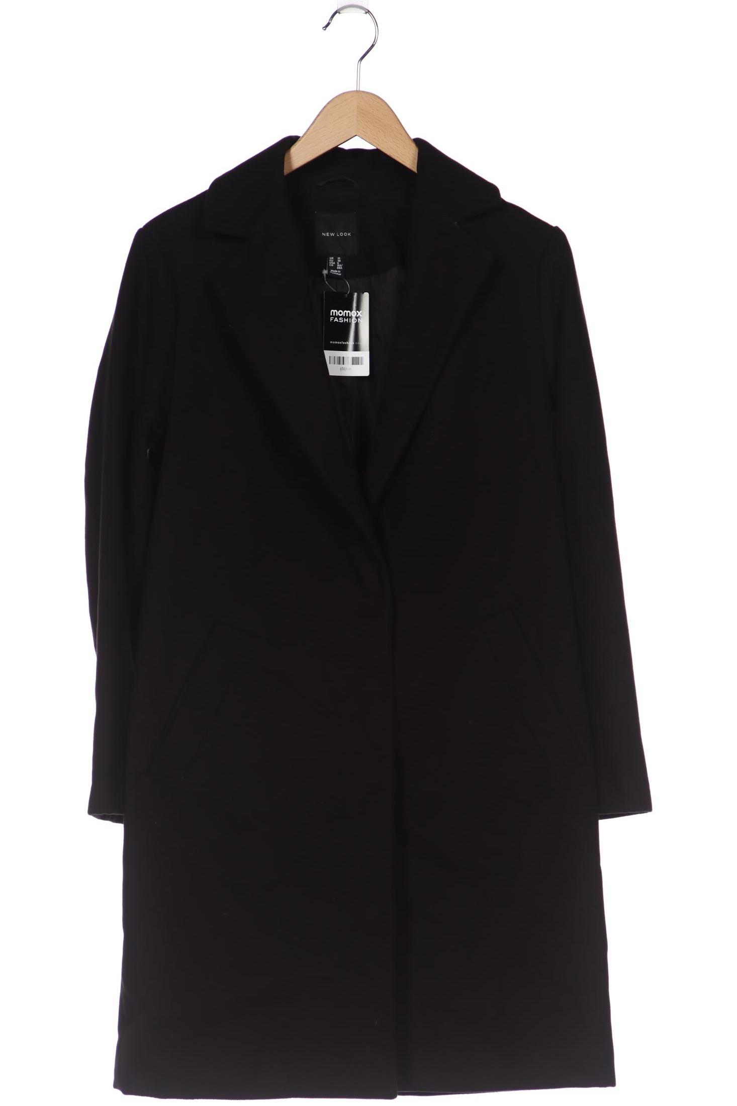 

New Look Damen Mantel, schwarz