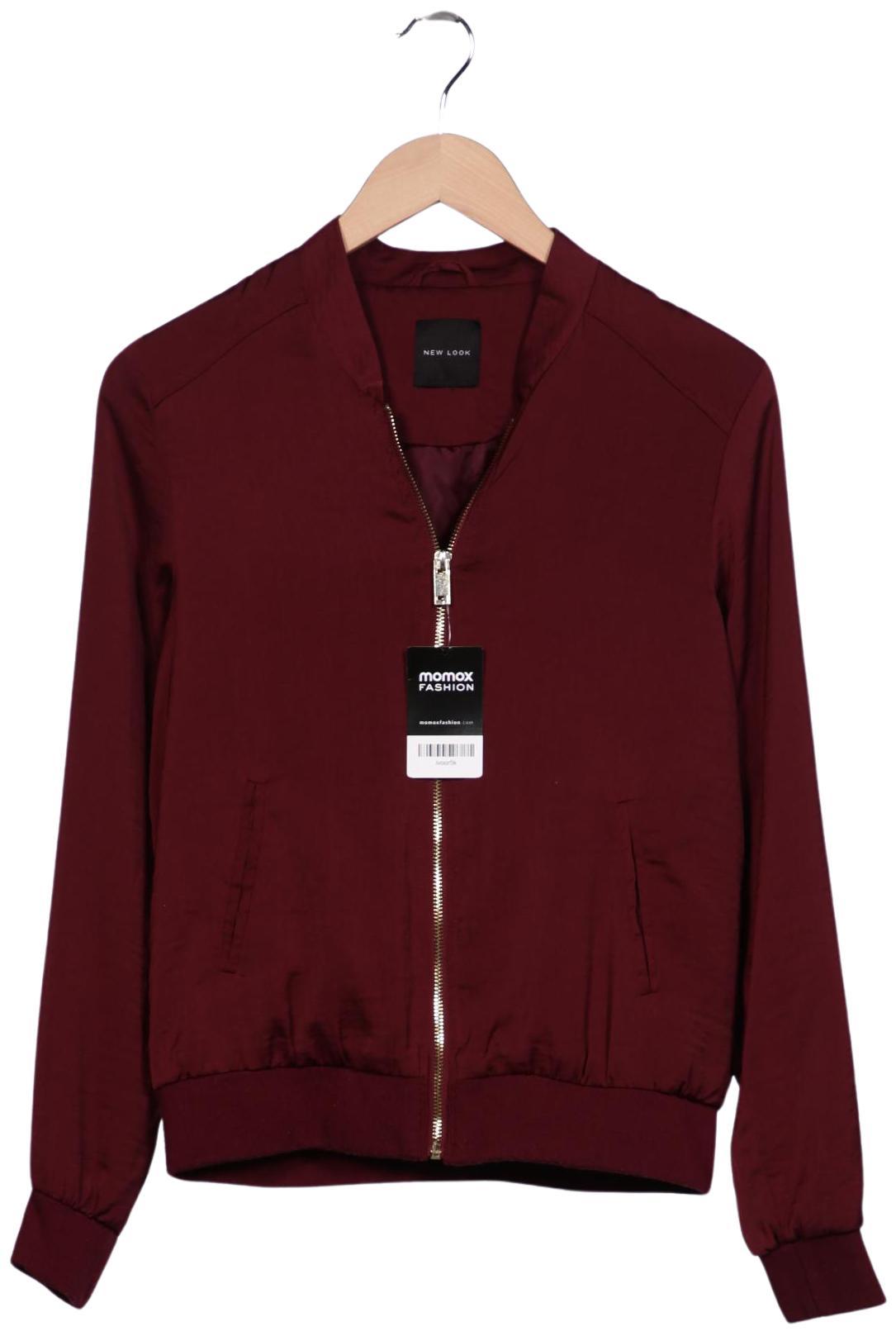 

New Look Damen Jacke, bordeaux, Gr. 36