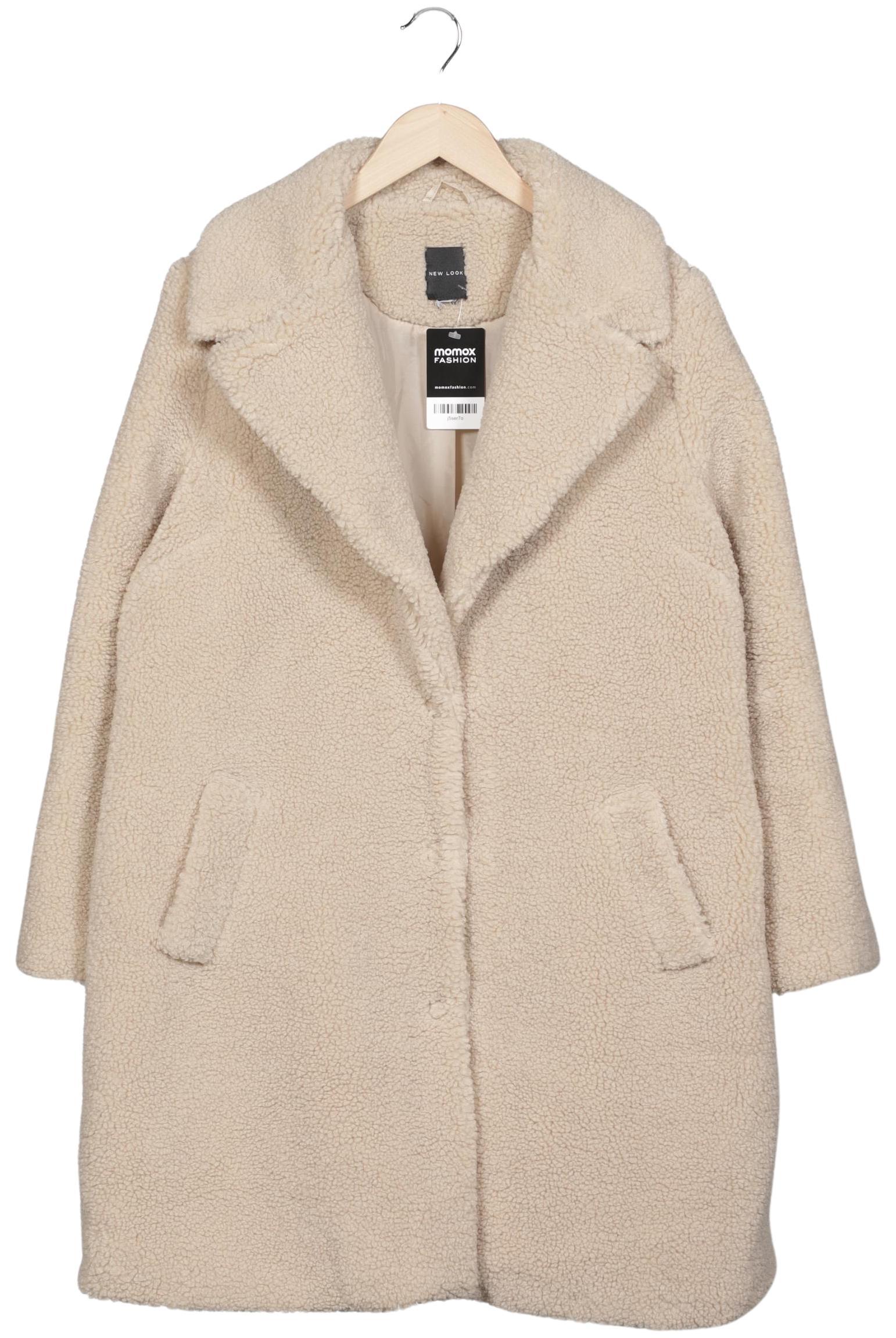 

New Look Damen Mantel, beige, Gr. 44