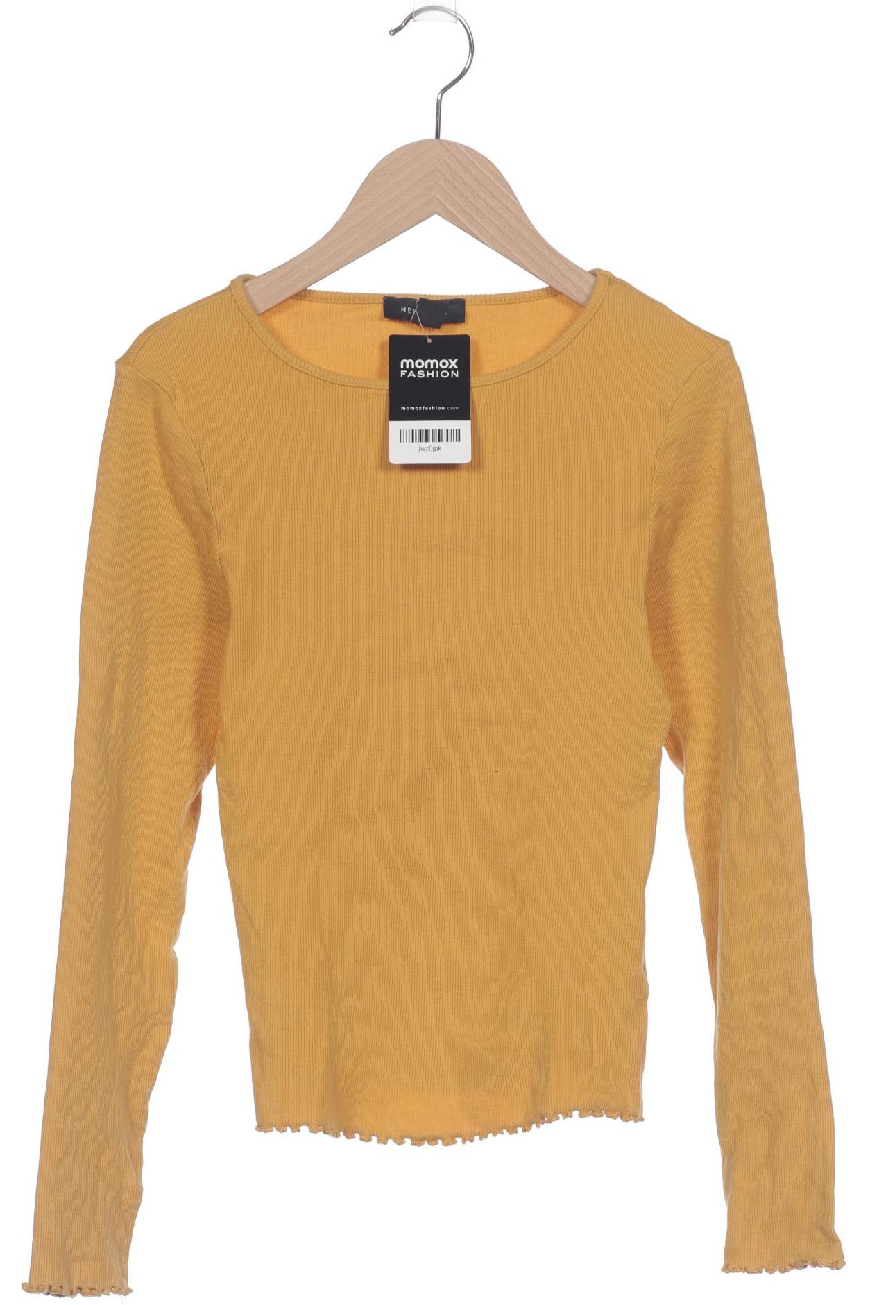 

New Look Damen Langarmshirt, gelb, Gr. 36
