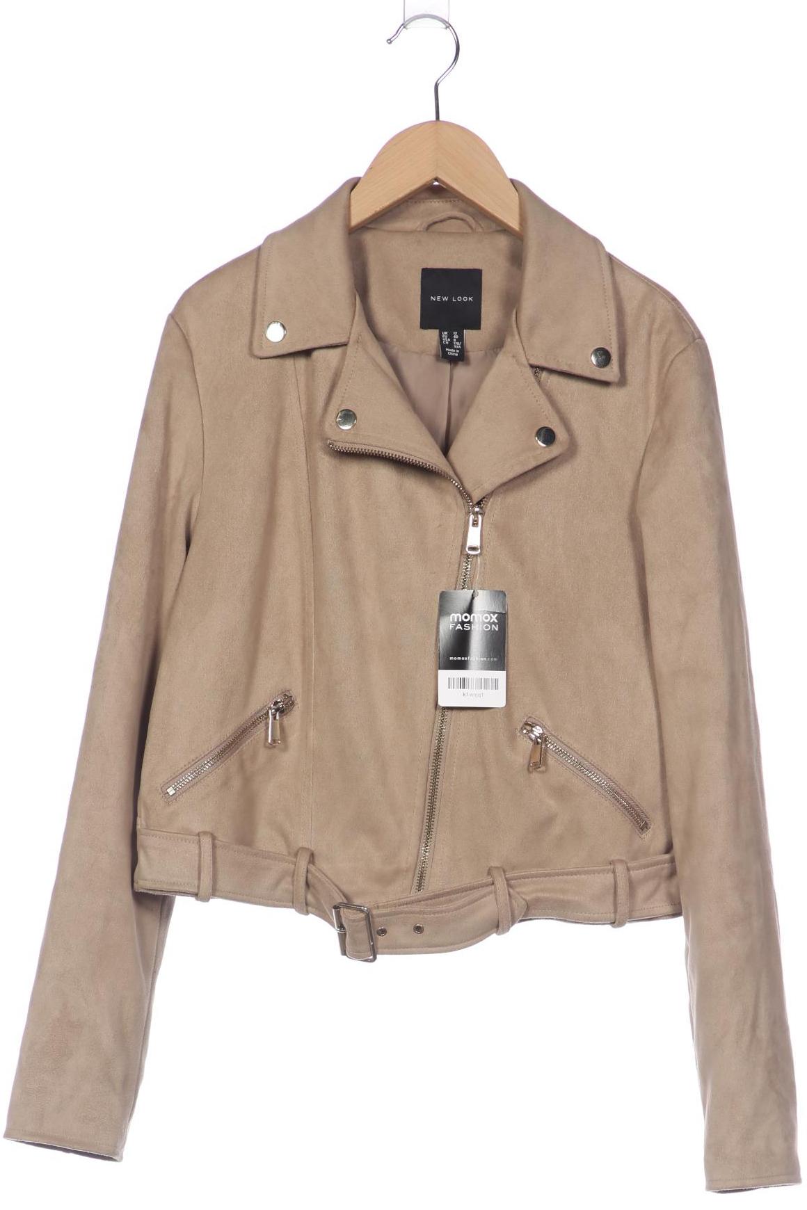 

New Look Damen Jacke, beige, Gr. 40