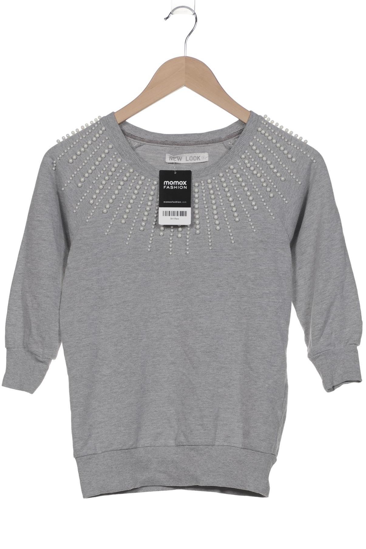 

New Look Damen Sweatshirt, grau, Gr. 36