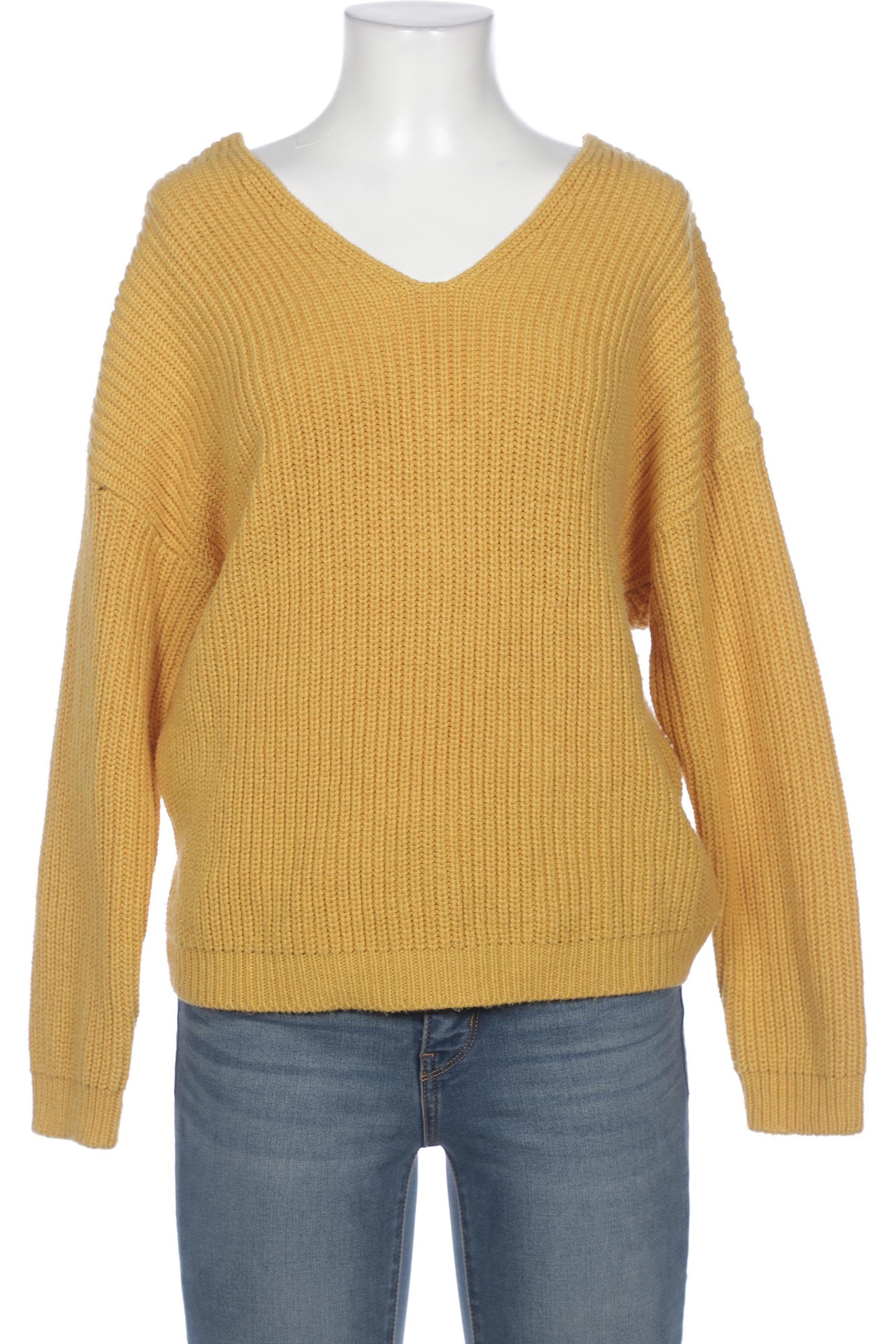 

New Look Damen Pullover, gelb, Gr. 36