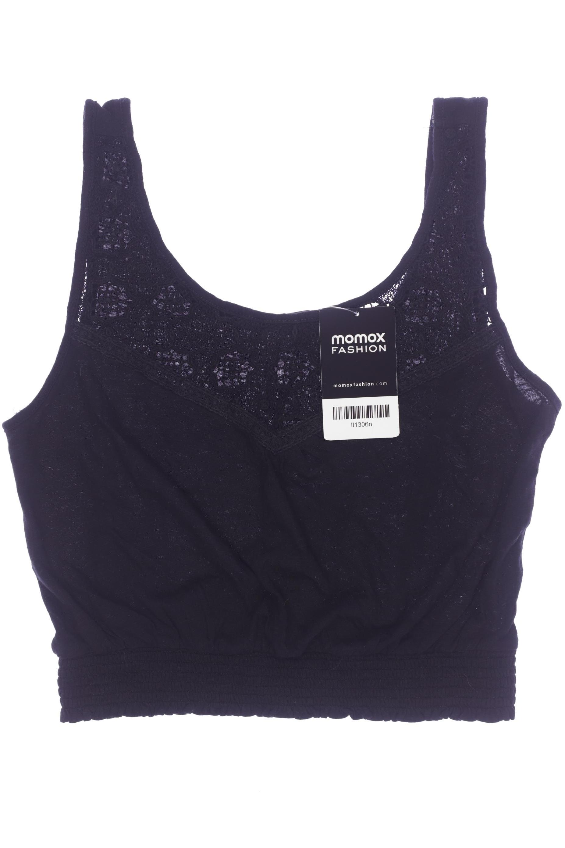 

New Look Damen Top, schwarz, Gr. 10