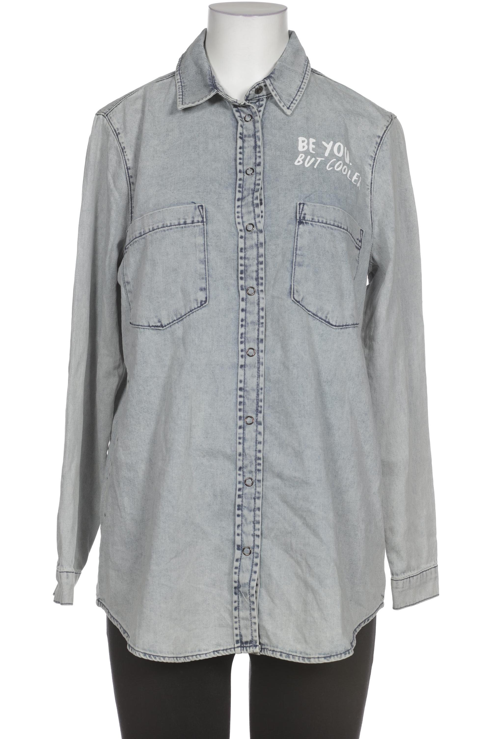 

New Look Damen Bluse, blau, Gr. 38