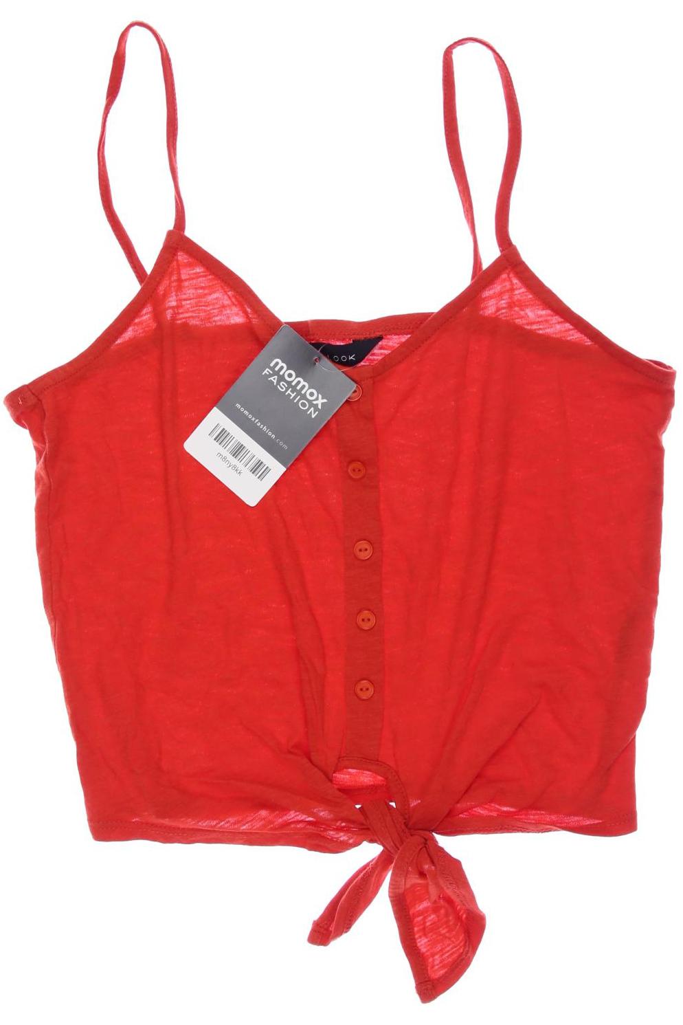

New Look Damen Top, rot, Gr. 36