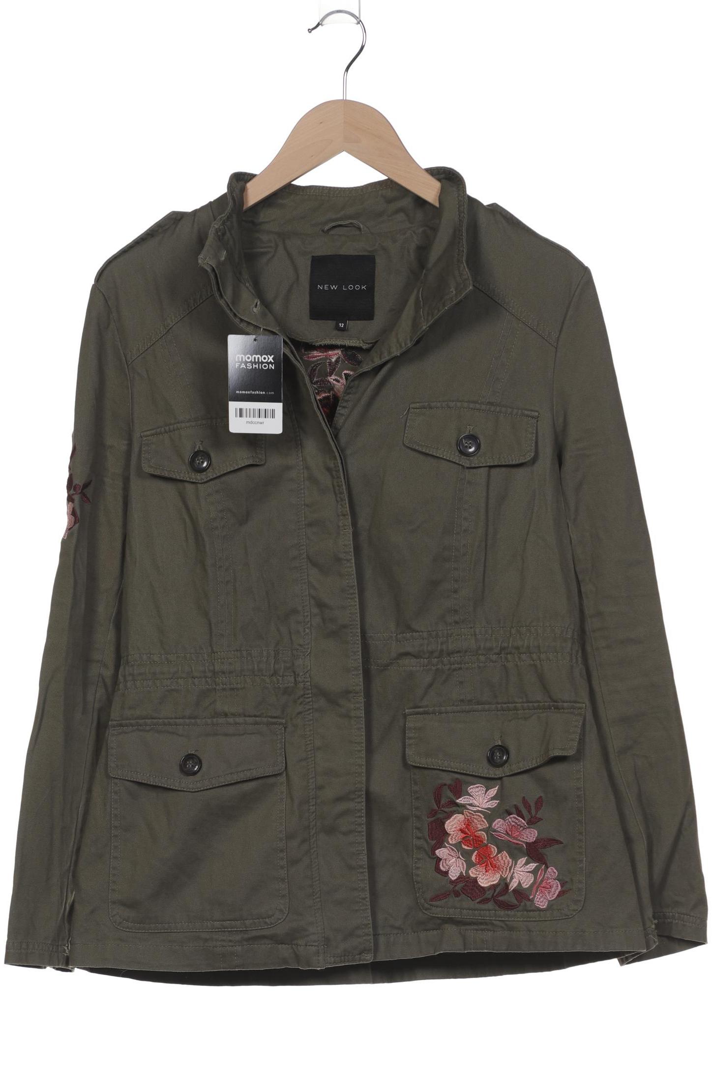 

New Look Damen Jacke, grün, Gr. 40