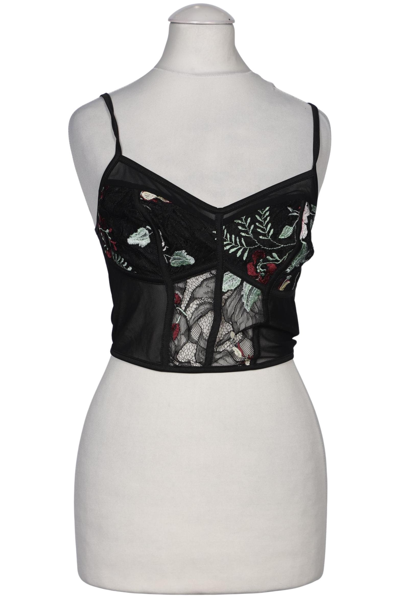 

New Look Damen Top, schwarz, Gr. 36