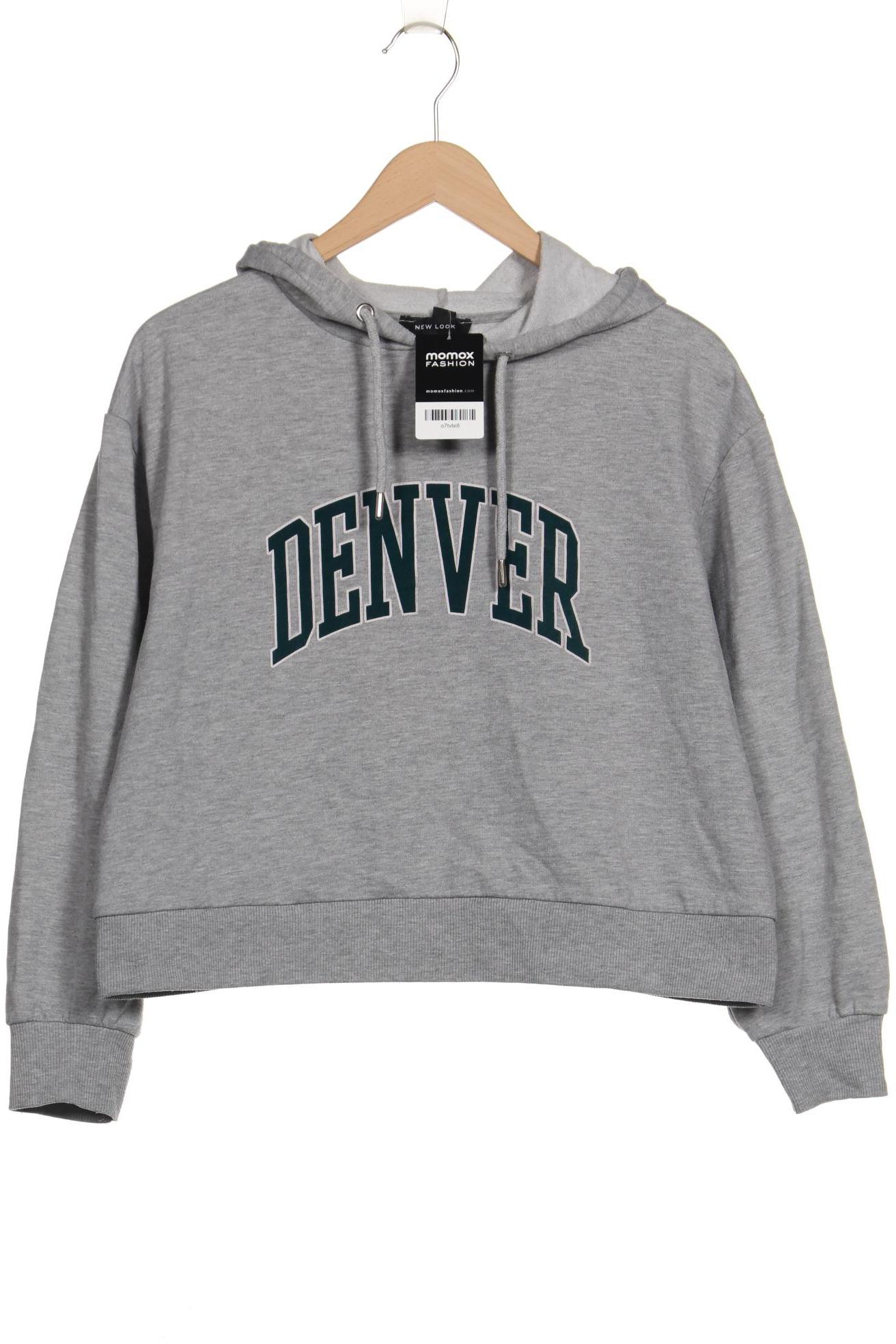 

New Look Damen Kapuzenpullover, grau, Gr. 38