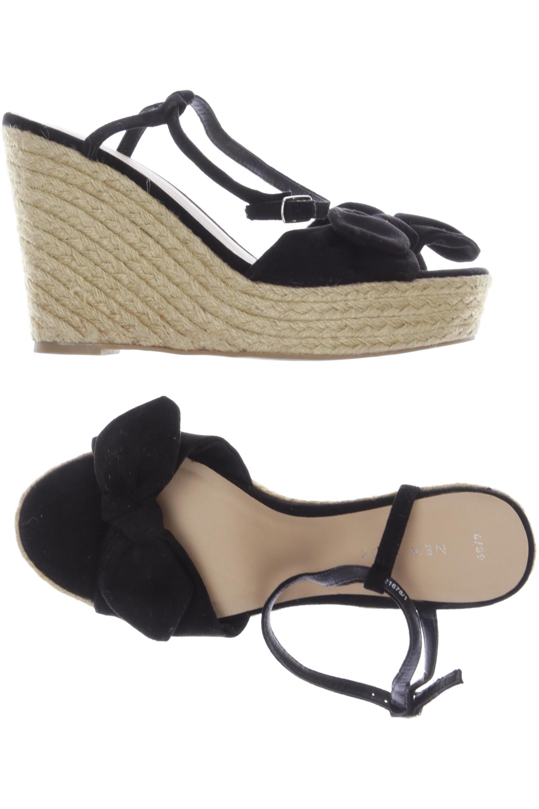 

New Look Damen Sandale, schwarz, Gr. 39