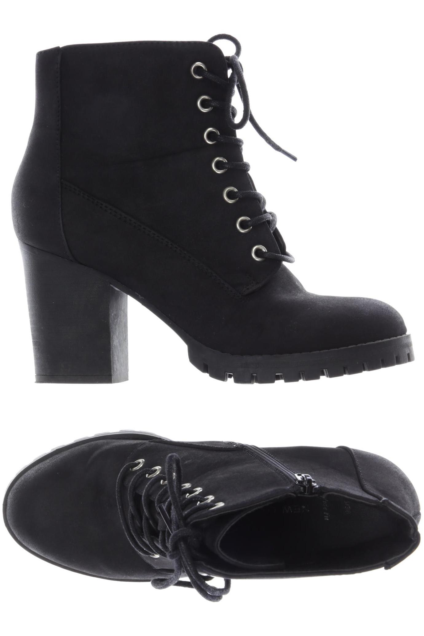 

New Look Damen Stiefelette, schwarz, Gr. 38
