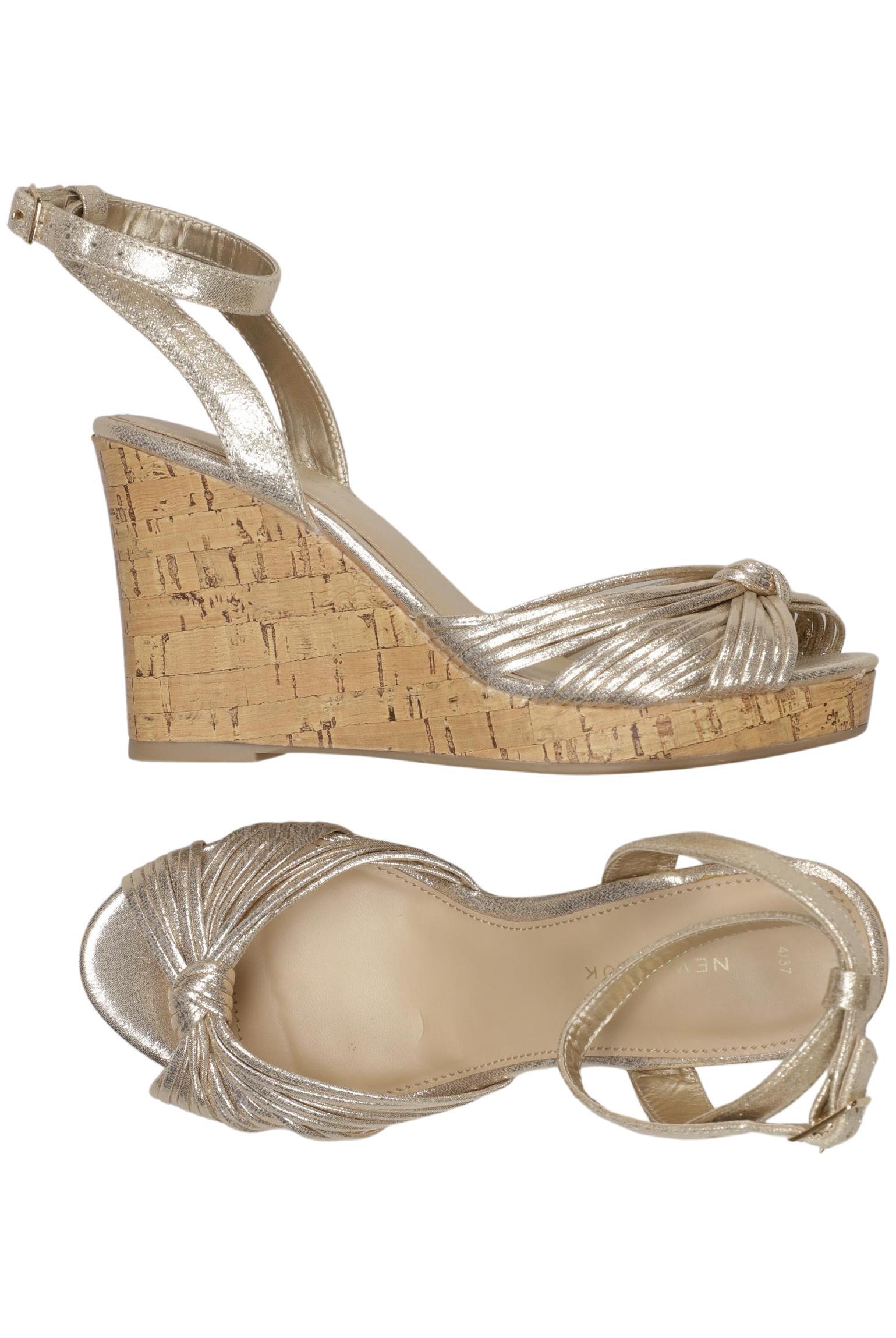 

New Look Damen Sandale, gold, Gr. 37