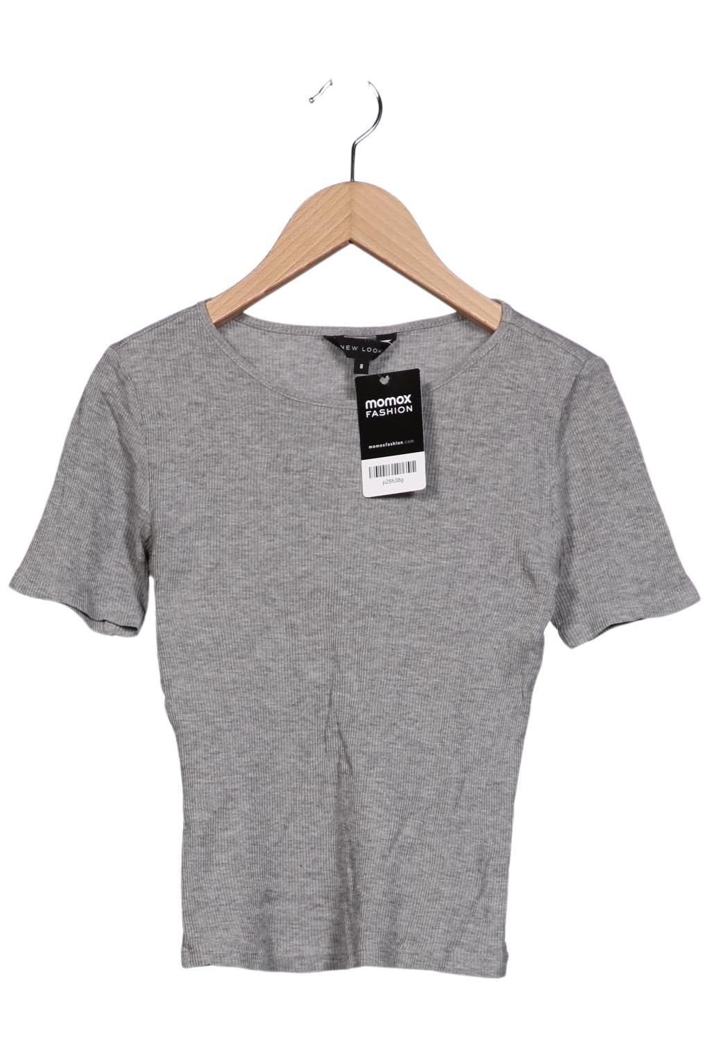 

New Look Damen T-Shirt, grau, Gr. 36