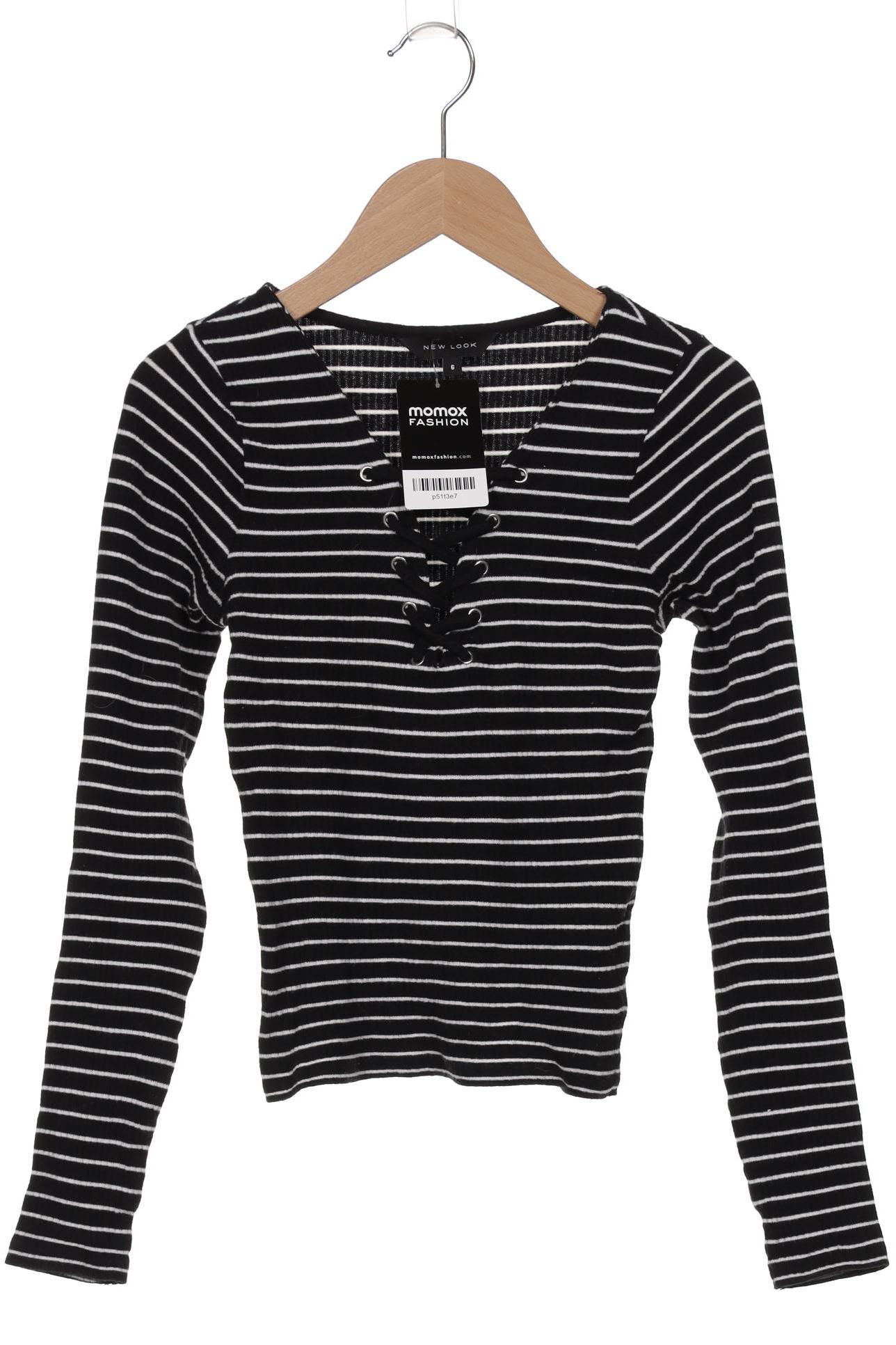 

New Look Damen Langarmshirt, schwarz, Gr. 34