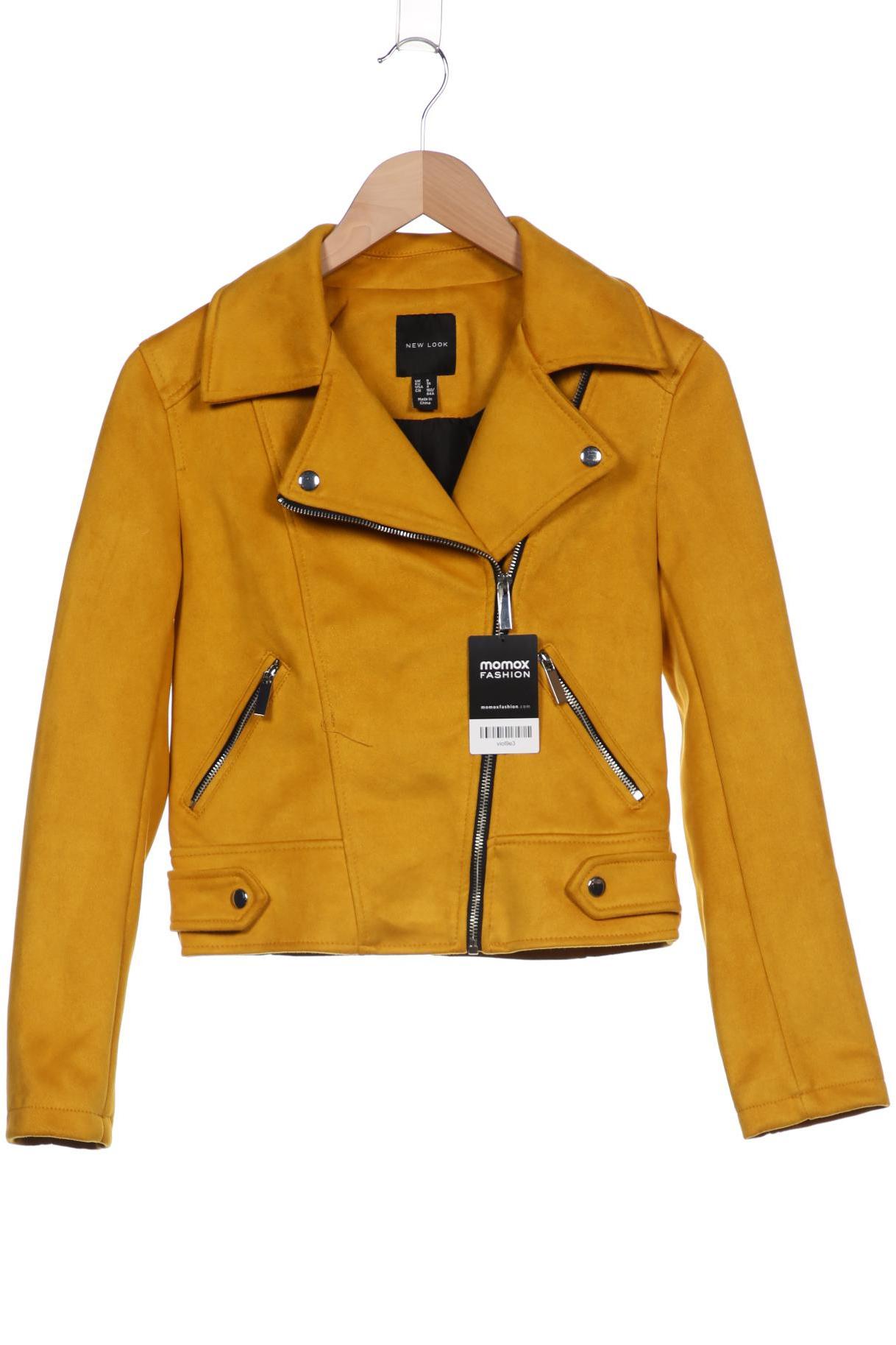 

New Look Damen Jacke, gelb, Gr. 36