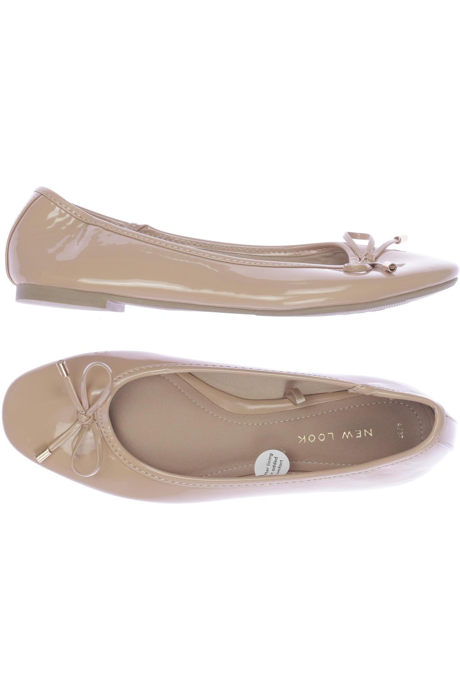 

New Look Damen Ballerinas, beige, Gr. 37