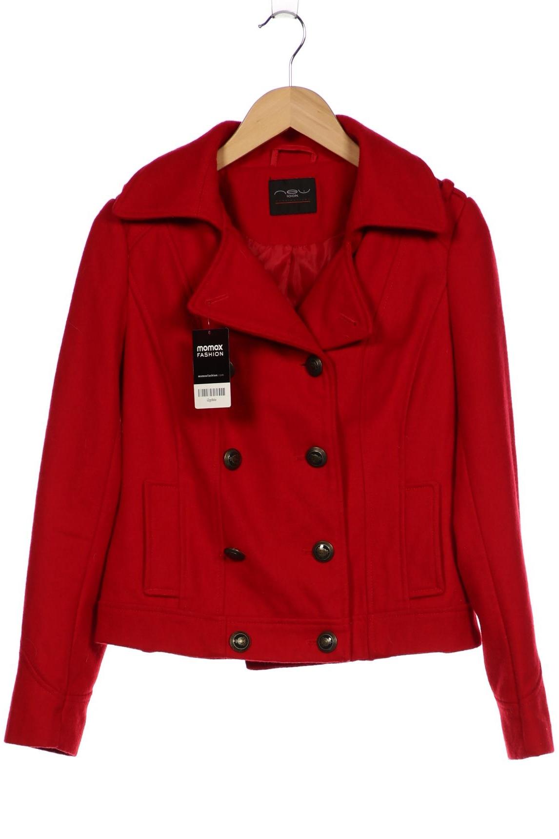

New Look Damen Jacke, rot, Gr. 40