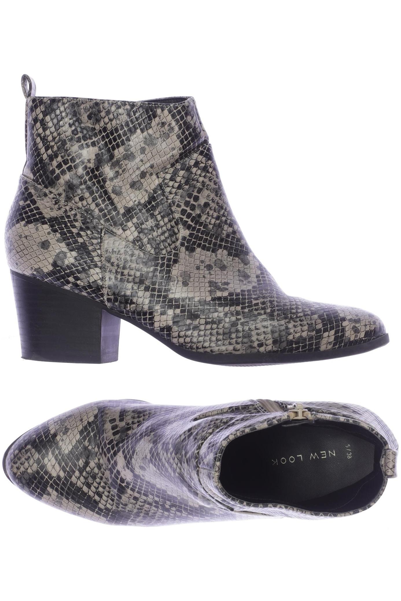 

New Look Damen Stiefelette, beige, Gr. 5
