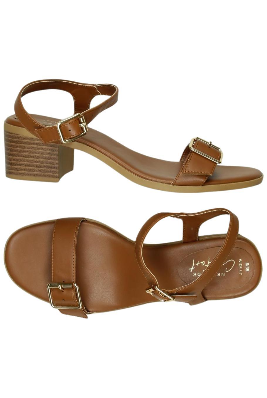 

New Look Damen Sandale, braun, Gr. 39