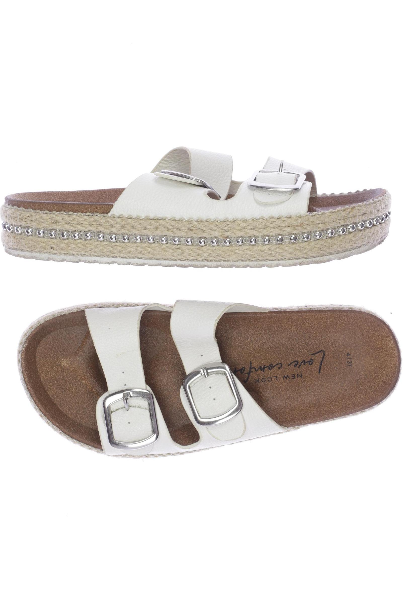 

New Look Damen Sandale, weiß, Gr. 37