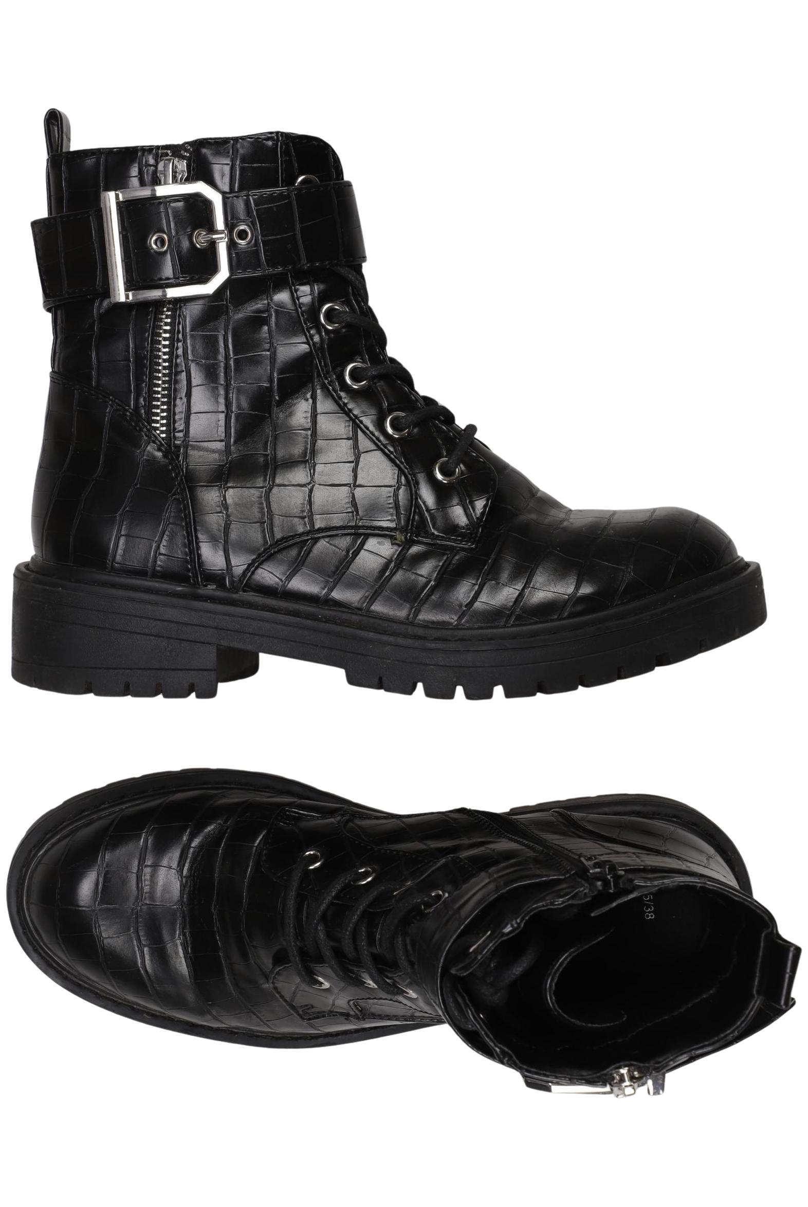 

New Look Damen Stiefelette, schwarz, Gr. 38