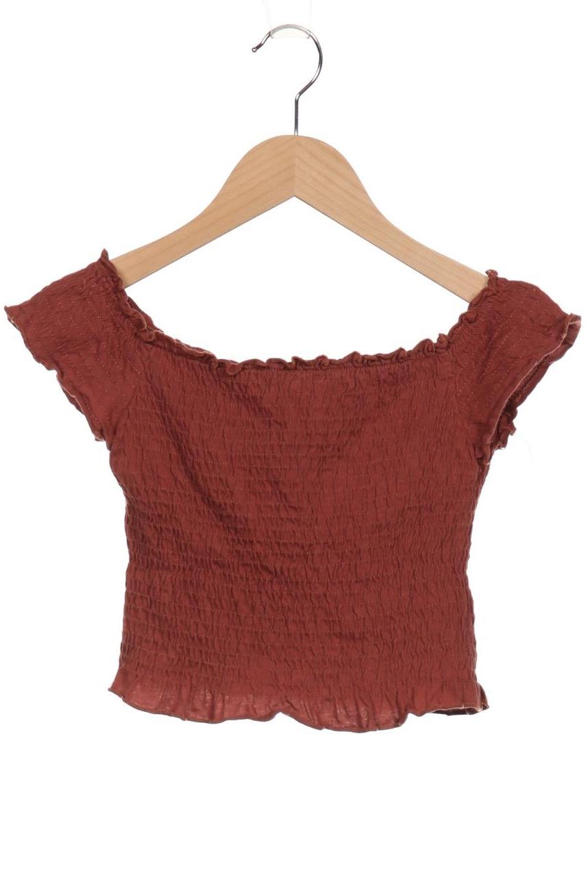 

New Look Damen T-Shirt, braun, Gr. 36
