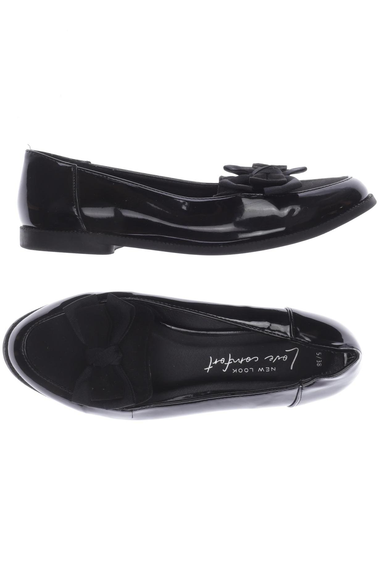 

New Look Damen Halbschuh, schwarz, Gr. 38