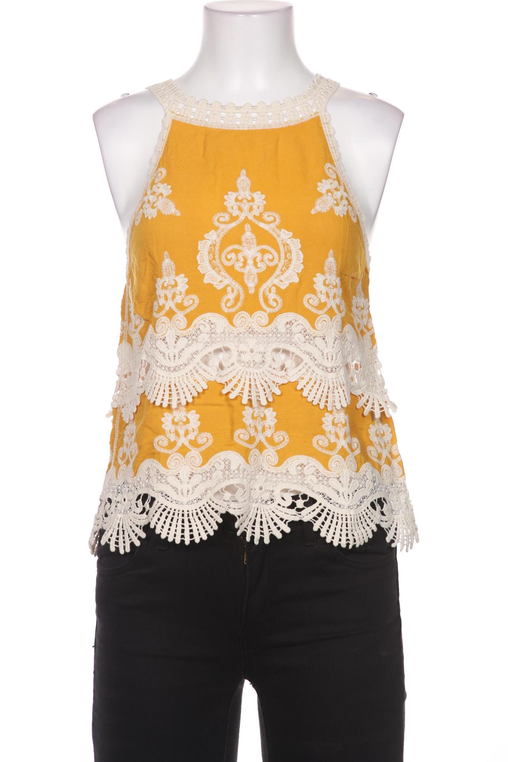 

New Look Damen Top, gelb, Gr. 36