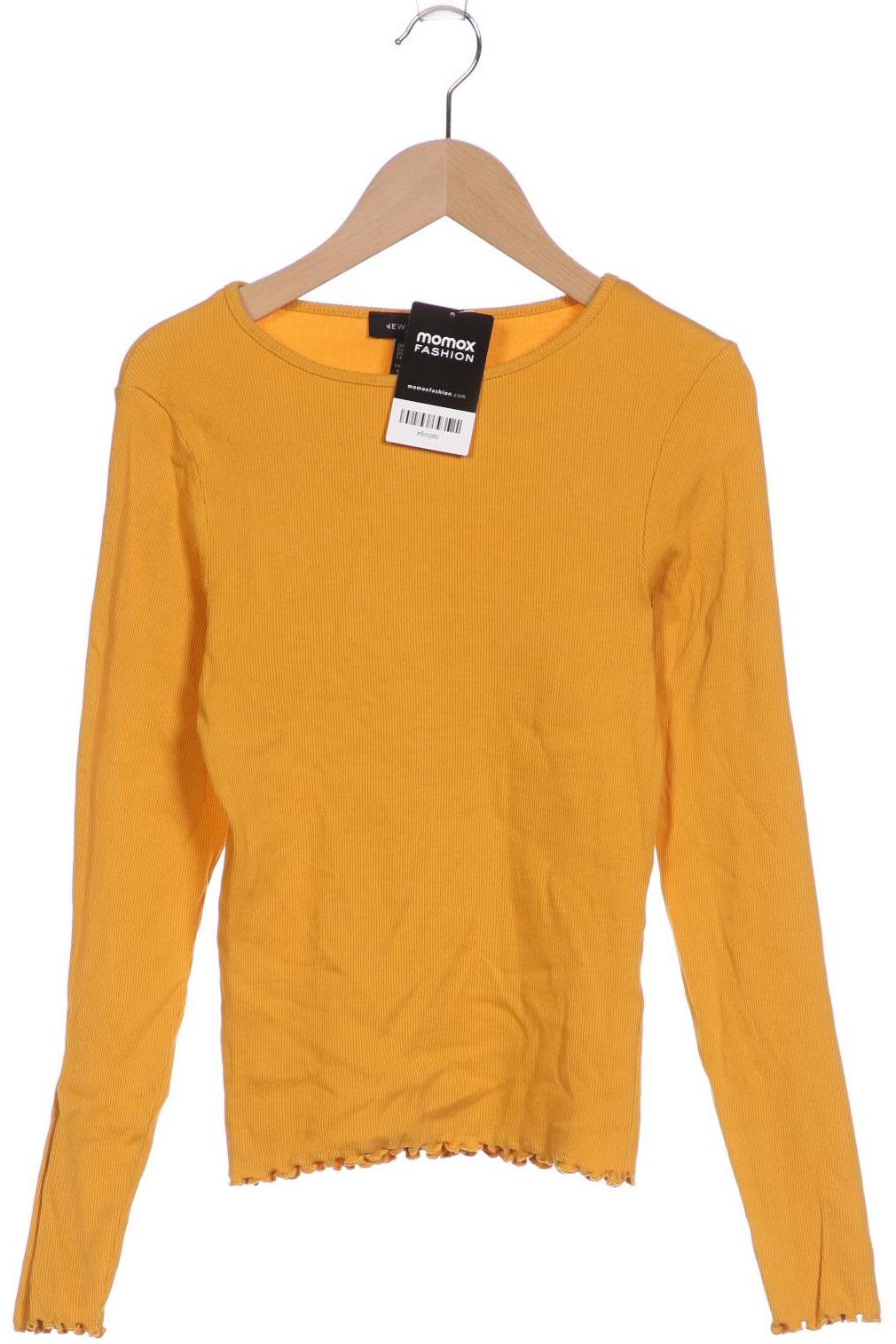 

New Look Damen Langarmshirt, gelb