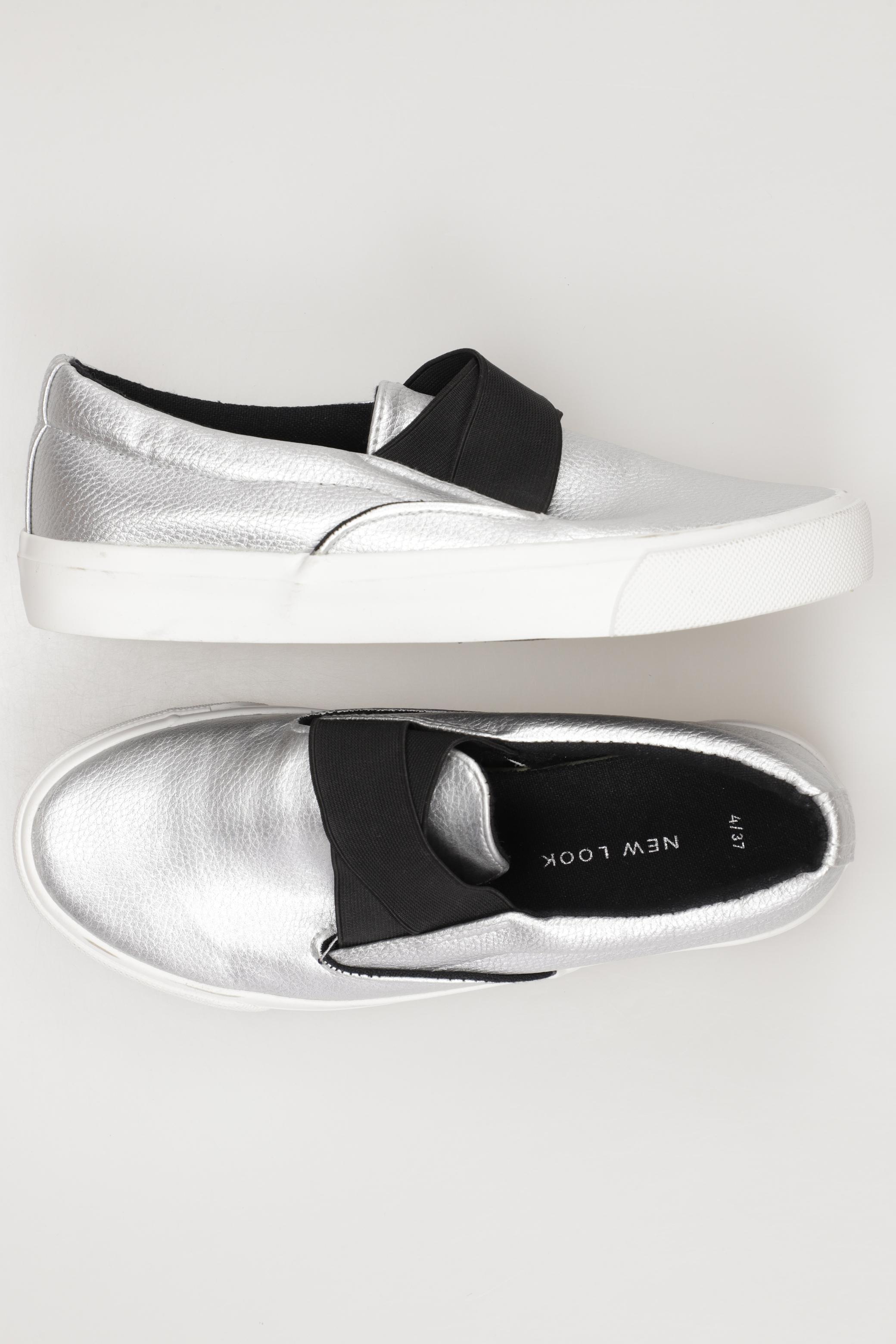 

New Look Damen Halbschuh, silber, Gr. 37