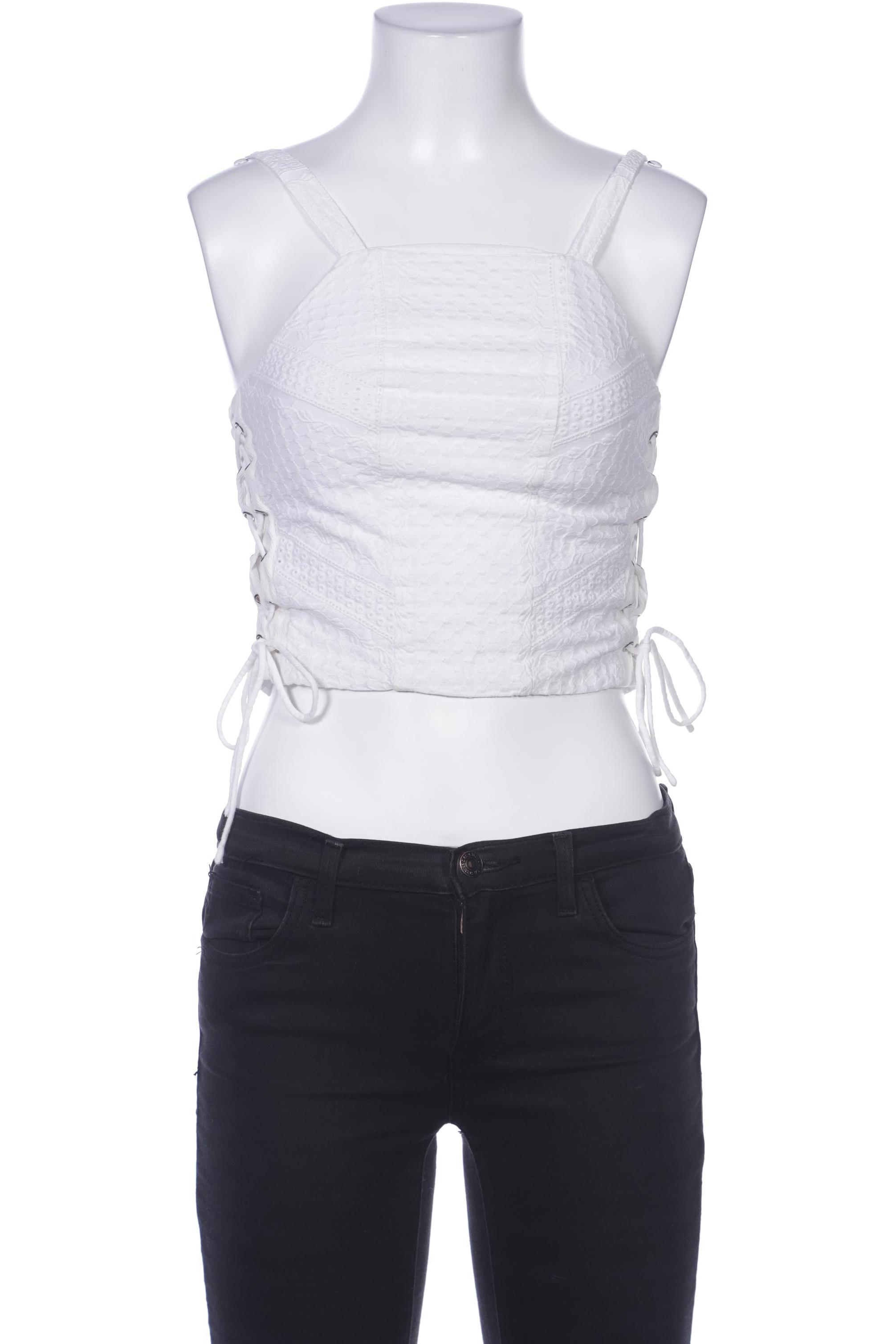 

New Look Damen Top, weiß, Gr. 34