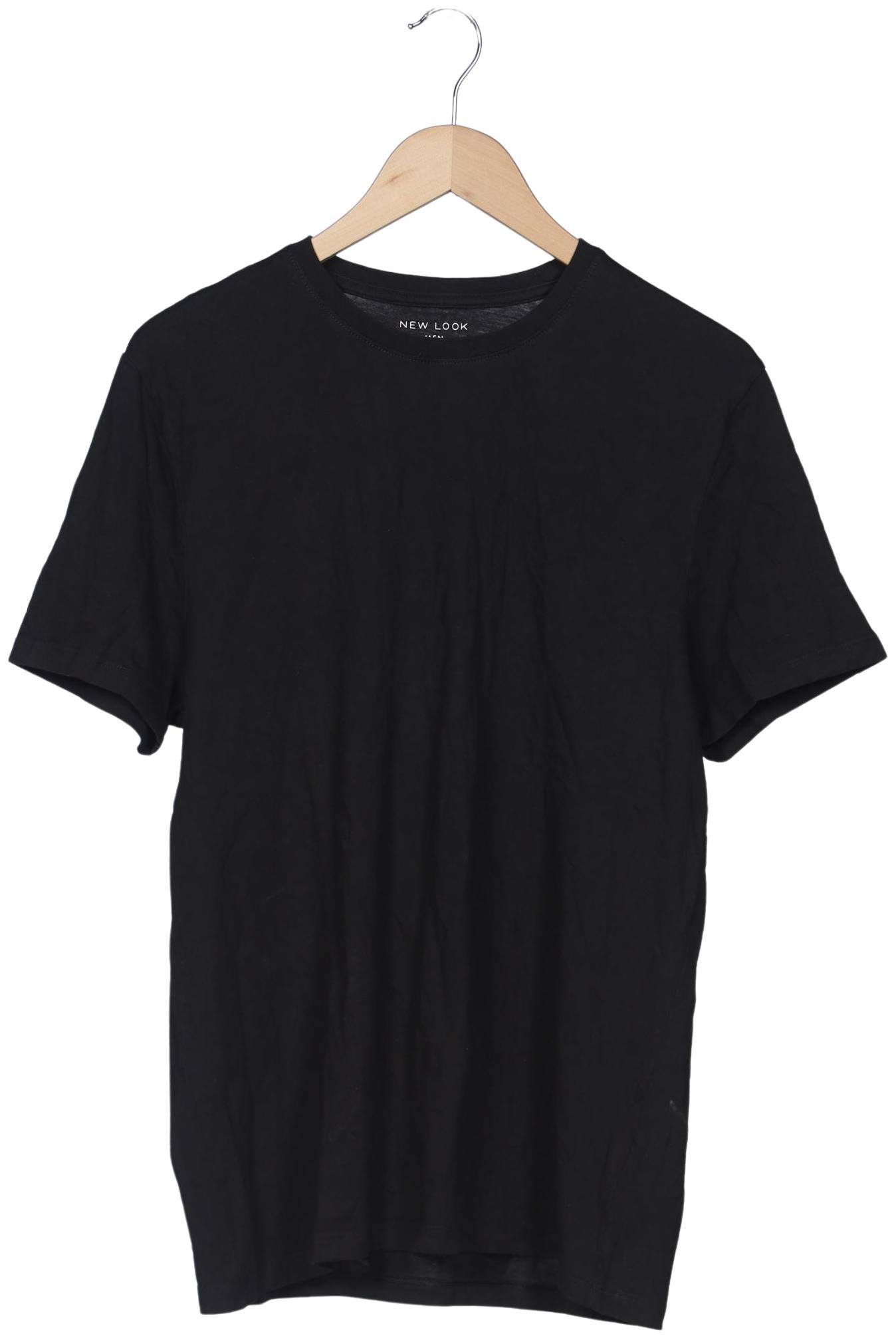 

New Look Herren T-Shirt, schwarz, Gr. 52