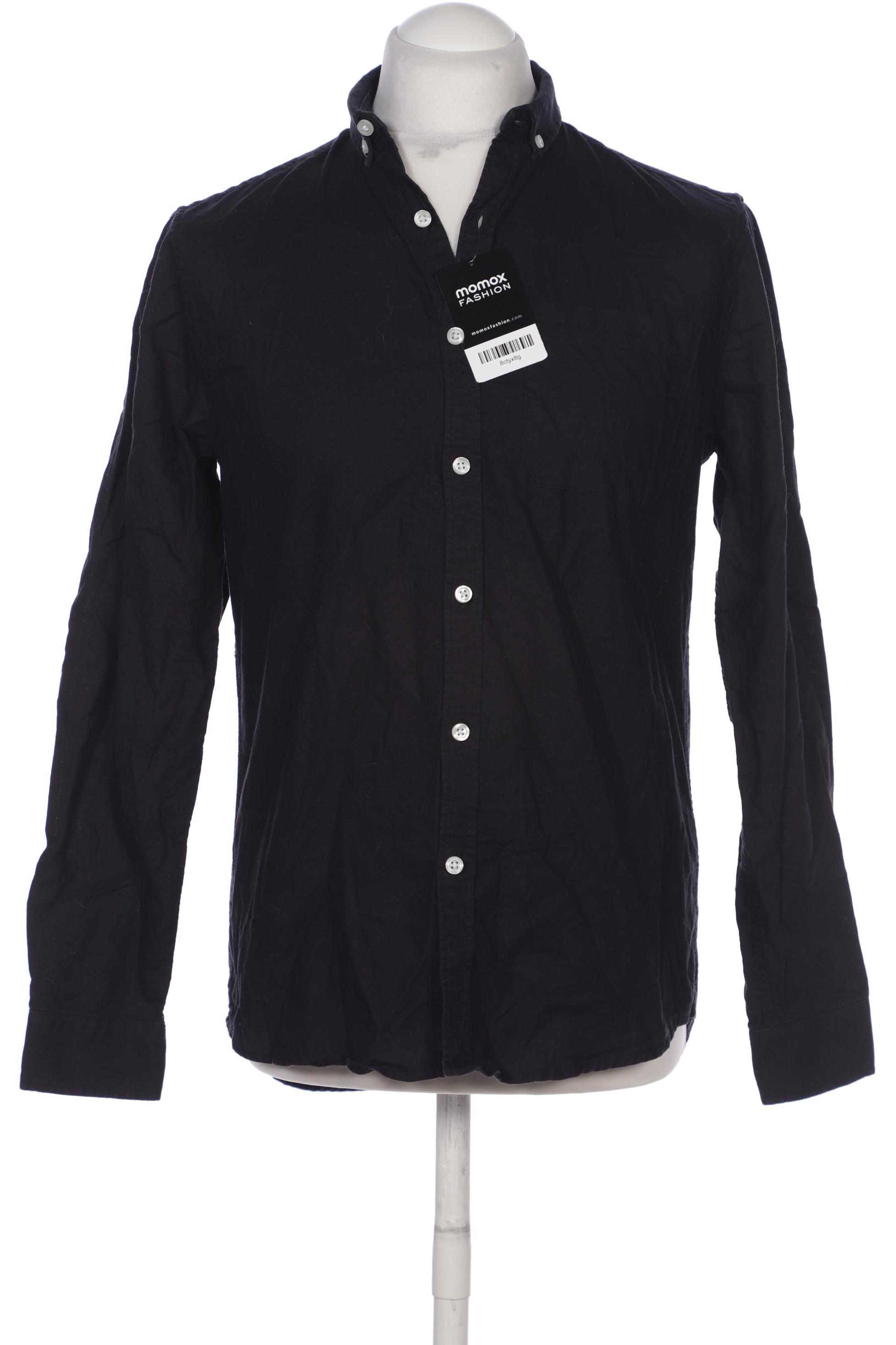 

New Look Herren Hemd, schwarz, Gr. 46