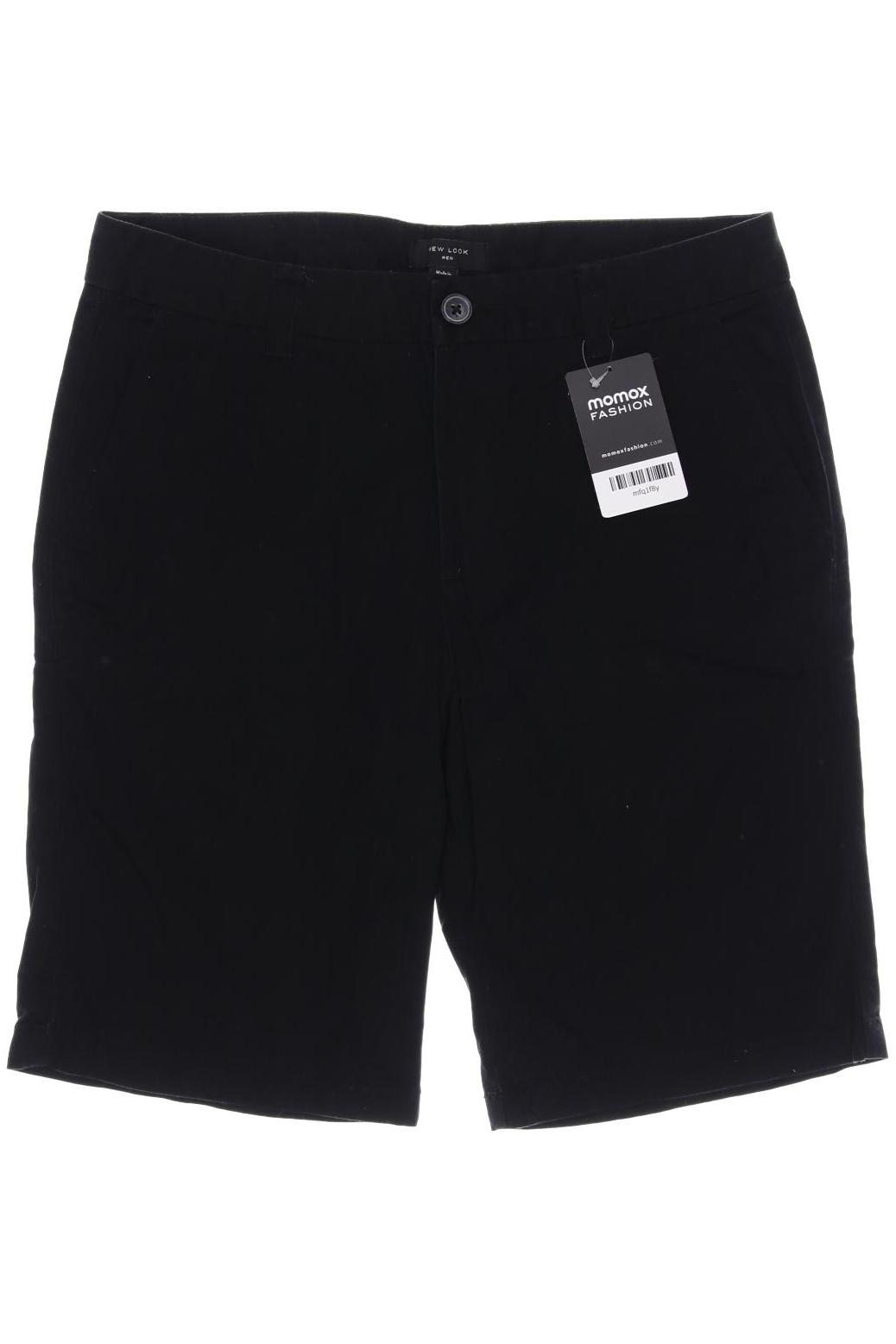 

New Look Herren Shorts, schwarz, Gr. 30