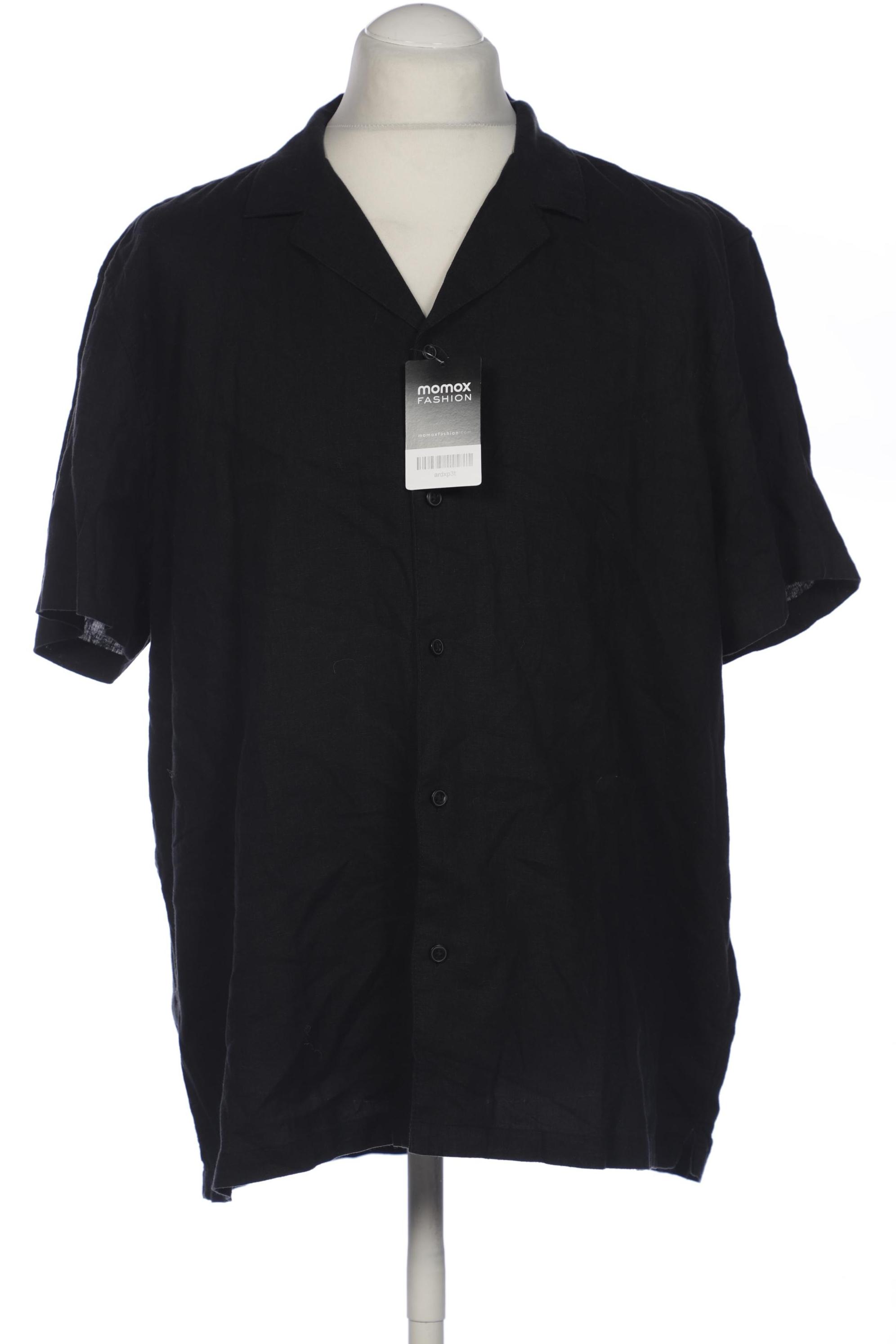 

New Look Herren Hemd, schwarz, Gr. 54