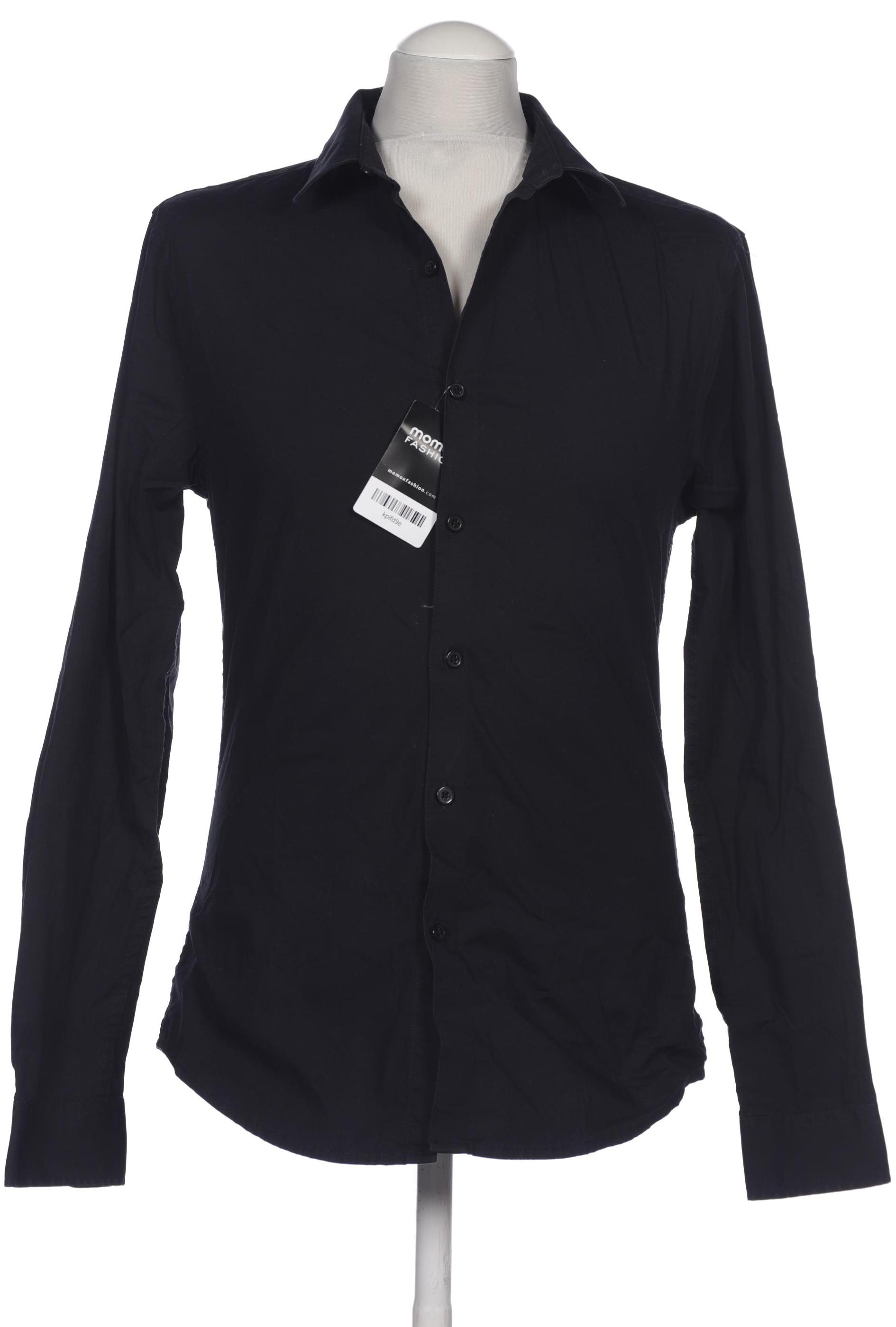 

New Look Herren Hemd, schwarz, Gr. 48