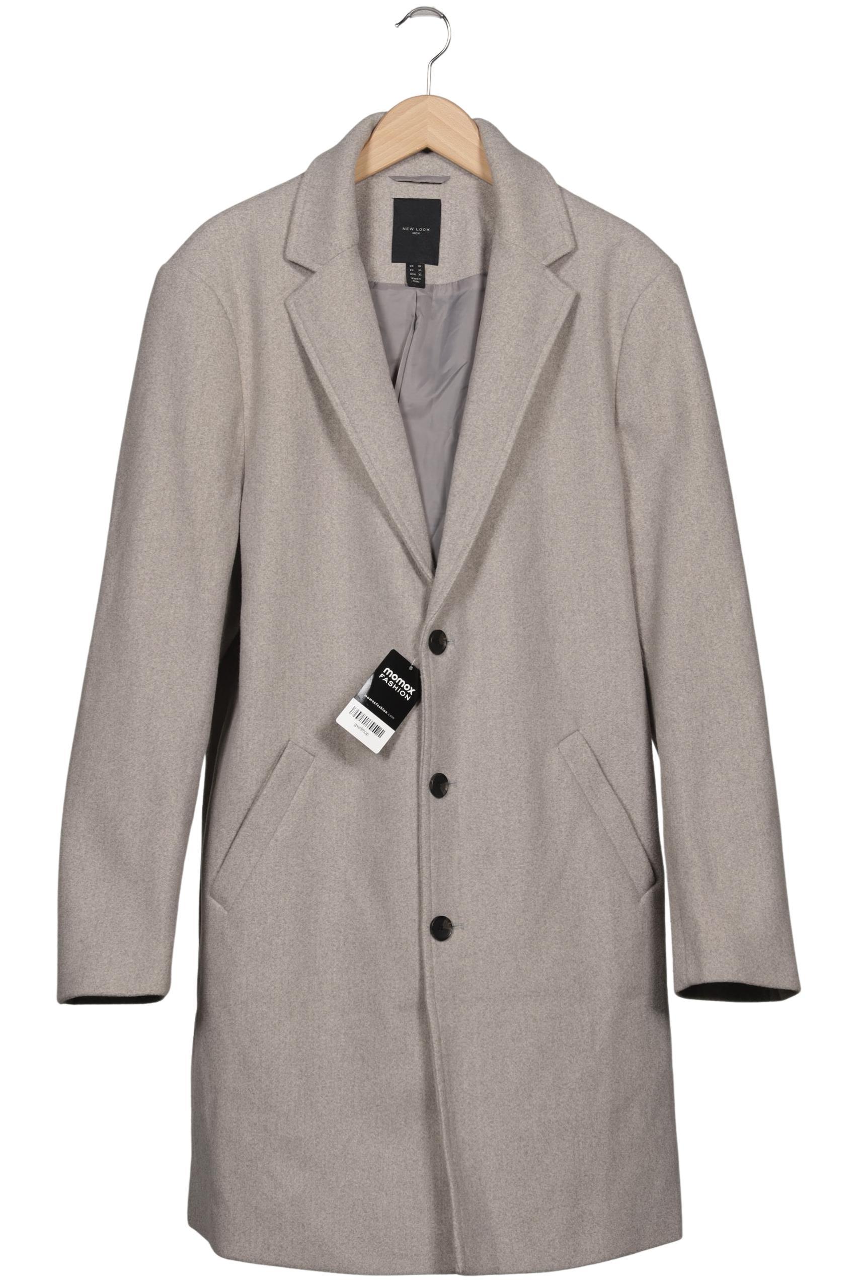 

New Look Herren Mantel, grau, Gr. 54