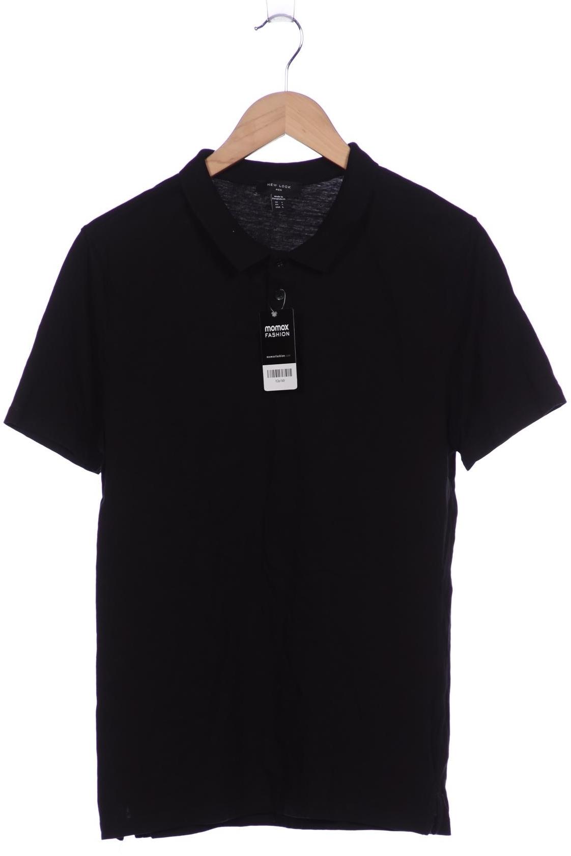 

New Look Herren Poloshirt, schwarz, Gr. 52