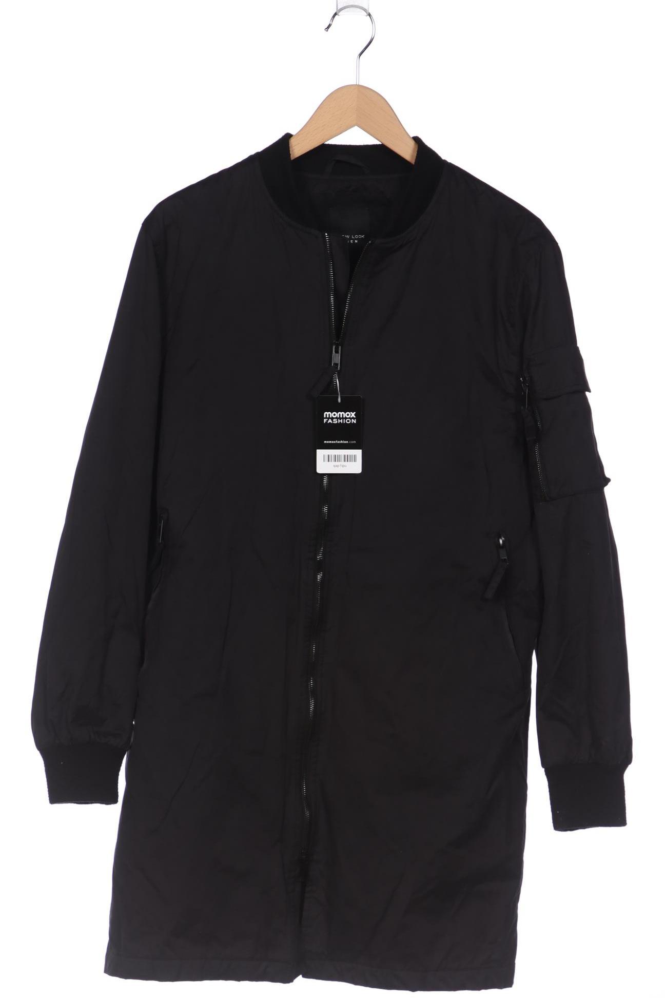 

New Look Herren Mantel, schwarz, Gr. 48