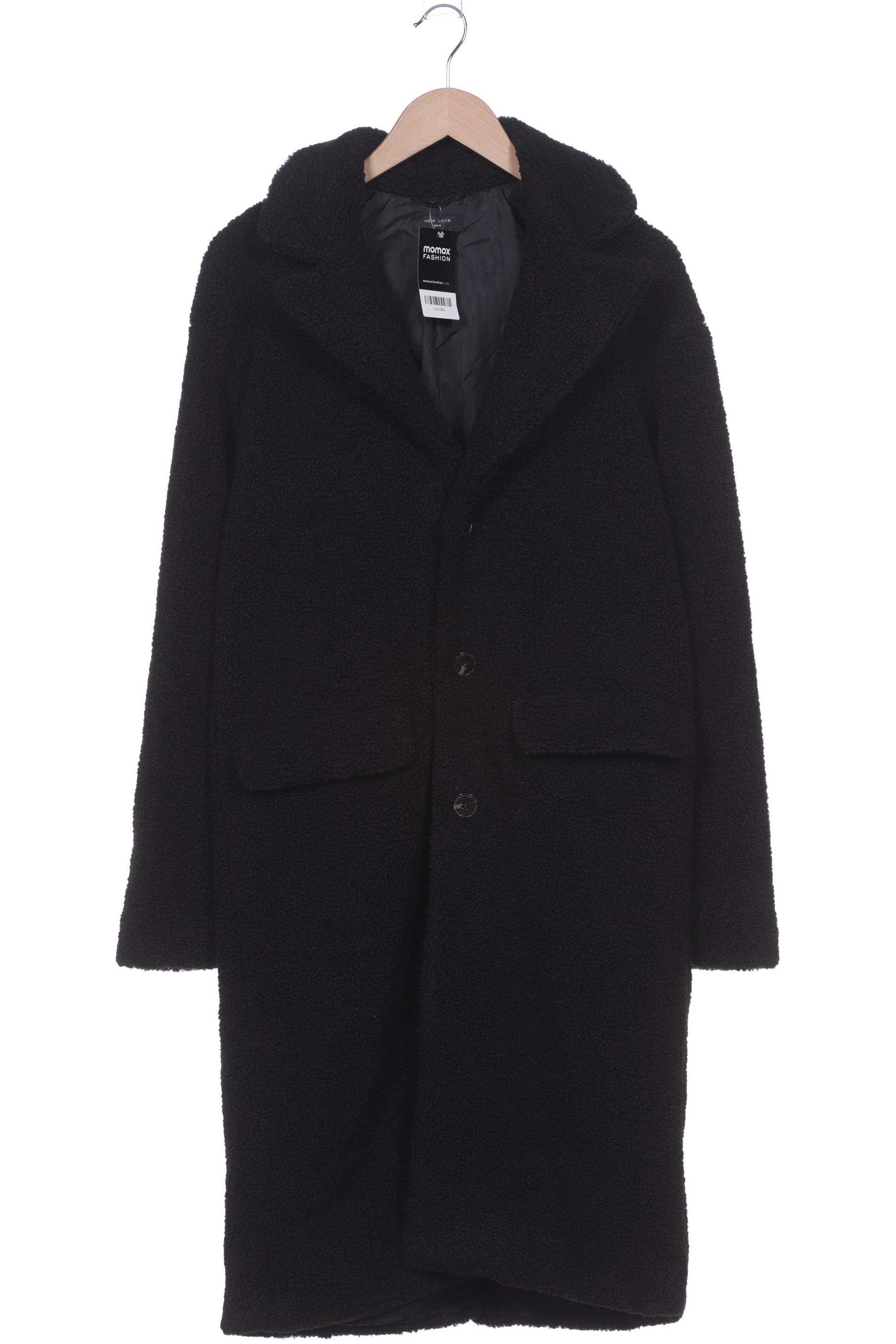 

New Look Herren Mantel, schwarz, Gr. 44